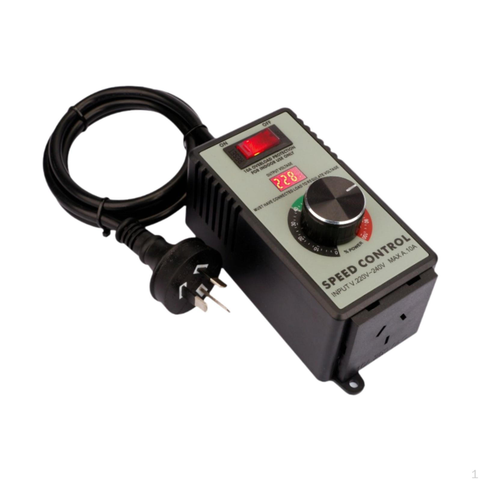 Fan Speed Adjustment Motor Controller Professional for Hand Drill LED Display Variable
Fan Speed Adjustment Motor Controller Professional for Hand Drill LED Display Variable