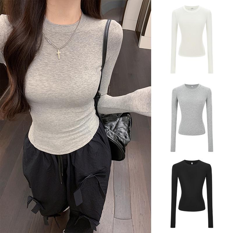 Southeast Asia Slimming Round Neck Top - Women s Versatile Autumn/Winter Base Shirt Extra Large
Southeast Asia Slimming Round Neck Top - Women s Versatile Autumn/Winter Base Shirt Extra Large