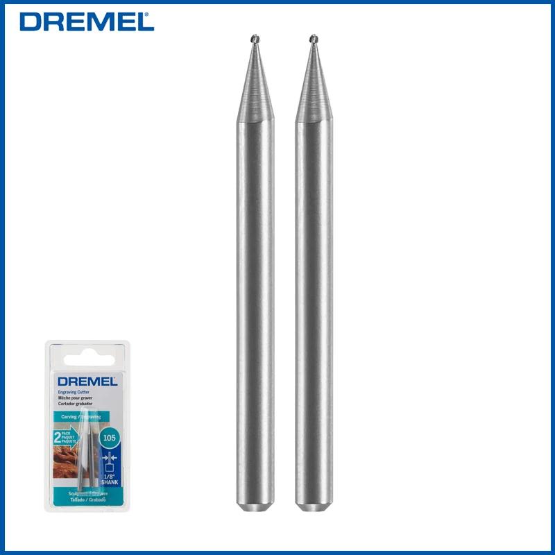 Dremel 105 2pcs/Pack Engraving Cutter 1/8 Shank Engraving Bits 0.8mm Working Diameter Rotary Tools Kit For Wood Glas Material
Dremel 105 2pcs/Pack Engraving Cutter 1/8 Shank Engraving Bits 0.8mm Working Diameter Rotary Tools Kit For Wood Glas Material
