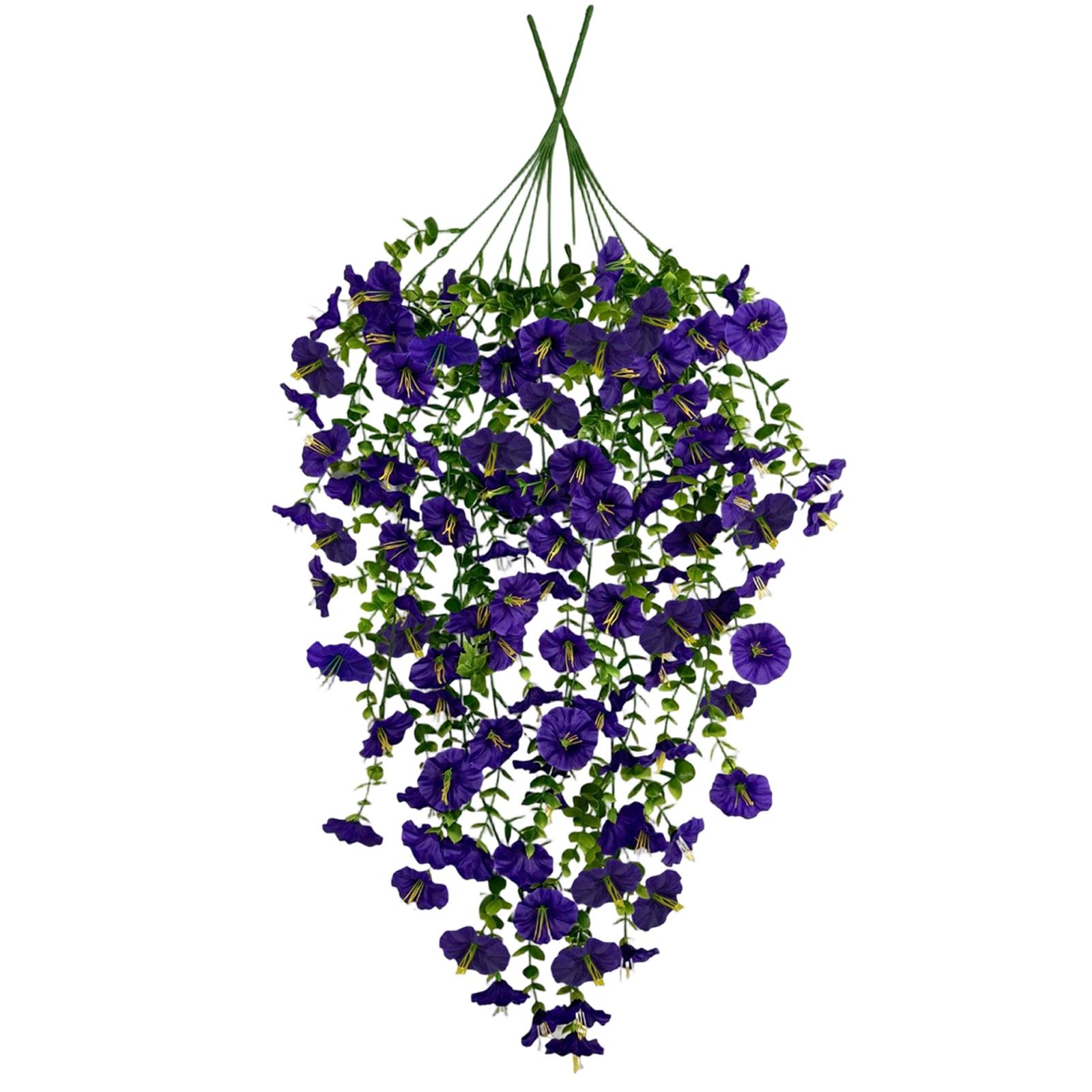 2 Pack Artificial Morning with 45 Flower Heads Hanging Plastic Fake Flowers for Outdoor Home Garden Wall Decoration One Size фиолетовый
2 Pack Artificial Morning with 45 Flower Heads Hanging Plastic Fake Flowers for Outdoor Home Garden Wall Decoration One Size фиолетовый
