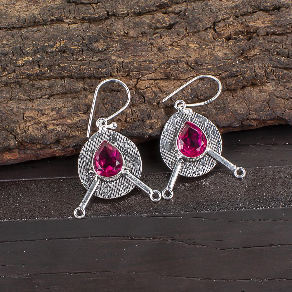 Pink Tourmaline Gemstone Jewelry, 925 Sterling Silver Earrings, Handmade Gorgeous Jewelry, Designer Earrings Gift For Women 1.86 Inches рожевий
Pink Tourmaline Gemstone Jewelry, 925 Sterling Silver Earrings, Handmade Gorgeous Jewelry, Designer Earrings Gift For Women 1.86 Inches рожевий