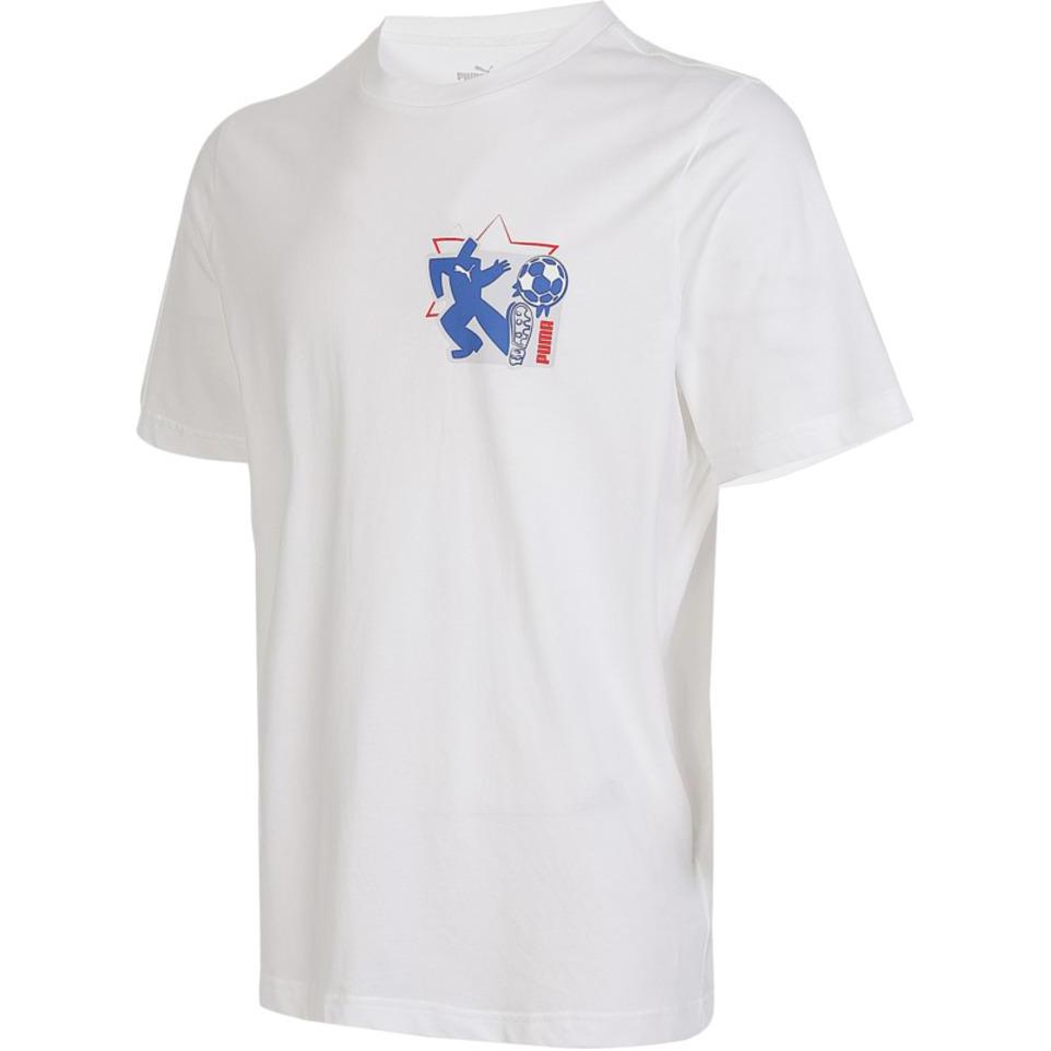Puma Graphic Print Design Comfortable Breathable Skin-Friendly Pullover Short Sleeve T-Shirt Men Tops White 684372-02 S
Puma Graphic Print Design Comfortable Breathable Skin-Friendly Pullover Short Sleeve T-Shirt Men Tops White 684372-02 S