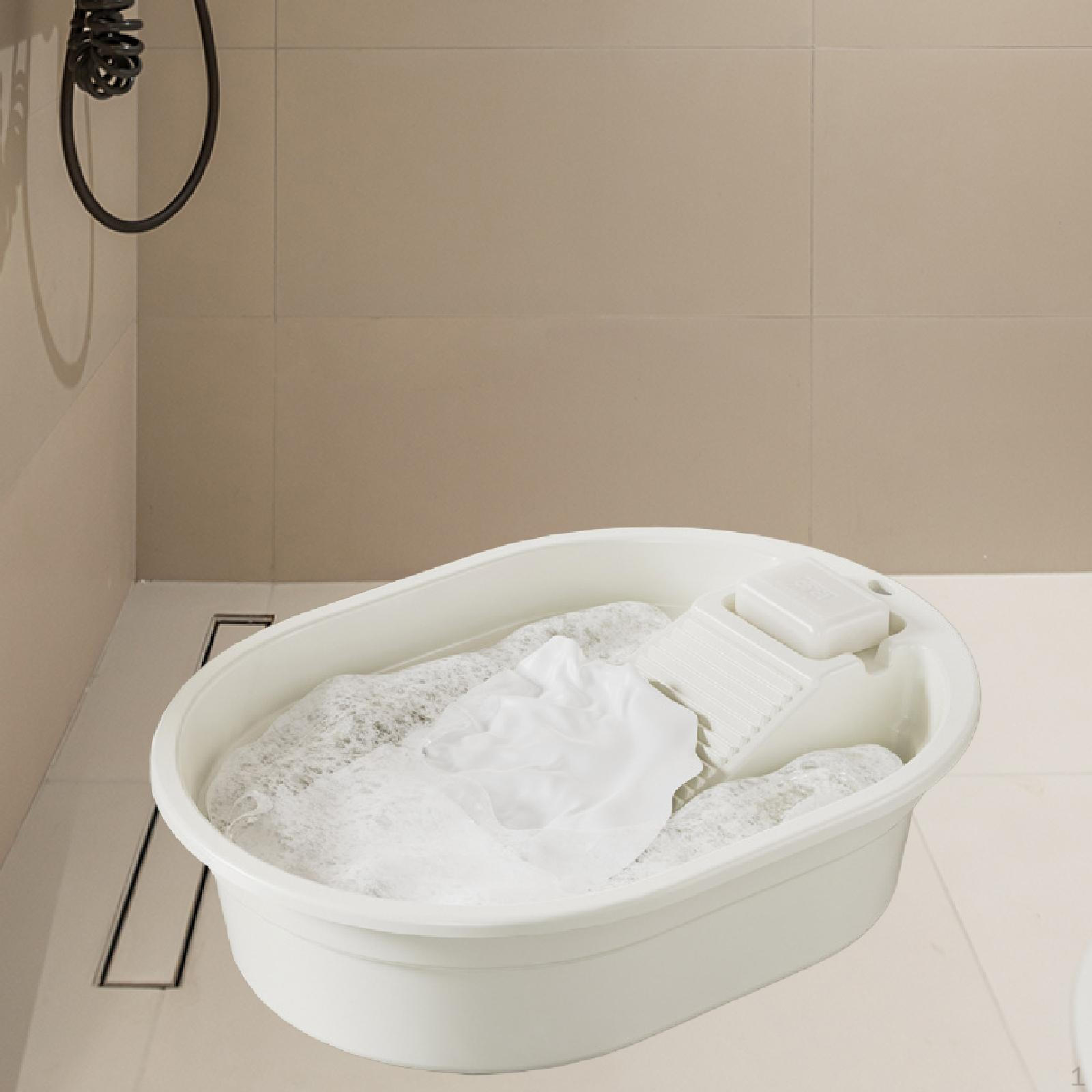 Пральна дошка Миска для прання Зручна Багатофункціональна Портативна Пральна ванна Дошка для прання для білий
Пральна дошка Миска для прання Зручна Багатофункціональна Портативна Пральна ванна Дошка для прання для білий