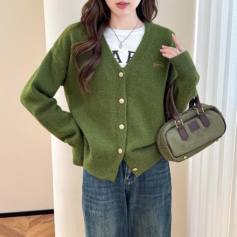 TonLion Women s Embroidered V-Neck Cardigan M
TonLion Women s Embroidered V-Neck Cardigan M