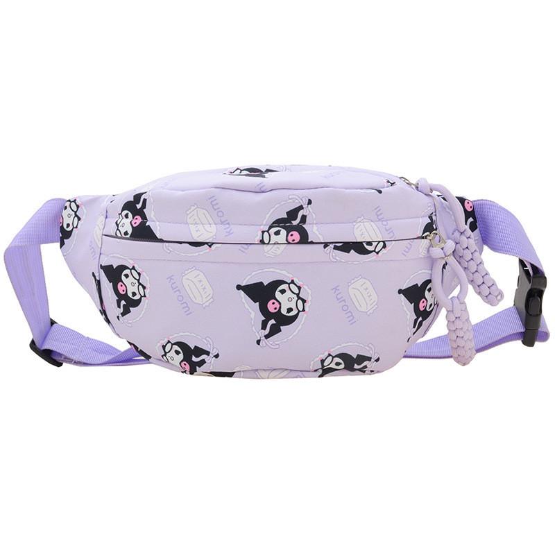 Kuromi My Melody Очаровательная детская поясная сумка Модные принты Дышащая ткань для детского сада фиолетовый
Kuromi My Melody Очаровательная детская поясная сумка Модные принты Дышащая ткань для детского сада фиолетовый