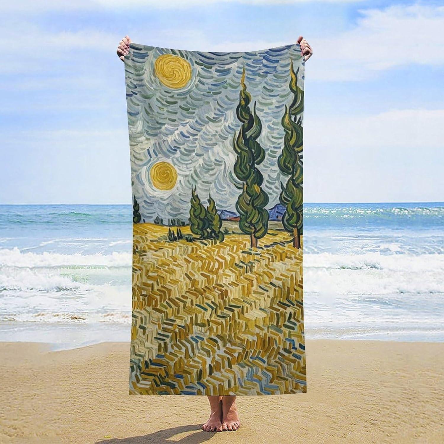 Van Gogh arts Beach Towel for family friends Gifts Towel Quick-Dry Beach Towel For Bath Yoga Tourism Beach GYM Camping Swimming W30*H60(CM)
Van Gogh arts Beach Towel for family friends Gifts Towel Quick-Dry Beach Towel For Bath Yoga Tourism Beach GYM Camping Swimming W30*H60(CM)