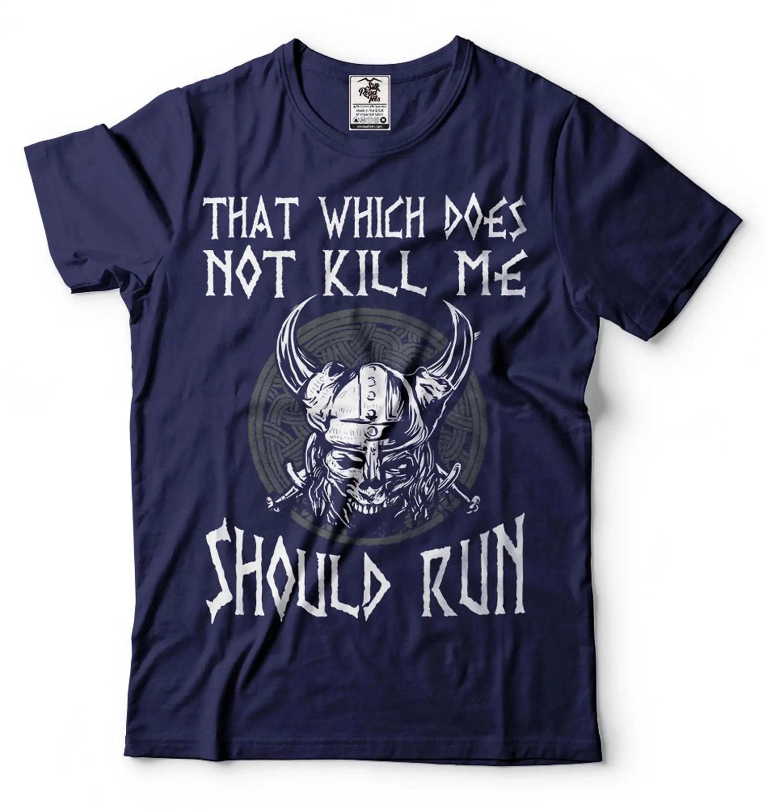 Viking Shirt Not Kill Me Should Run Shirt Viking Gift Norse Mythology Tee 4XL
Viking Shirt Not Kill Me Should Run Shirt Viking Gift Norse Mythology Tee 4XL