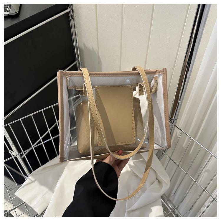 Transparent Clear Purse and Handbag with Removable Women Shoulder Bags Zipper Closure Tote Bags for Women хакі
Transparent Clear Purse and Handbag with Removable Women Shoulder Bags Zipper Closure Tote Bags for Women хакі