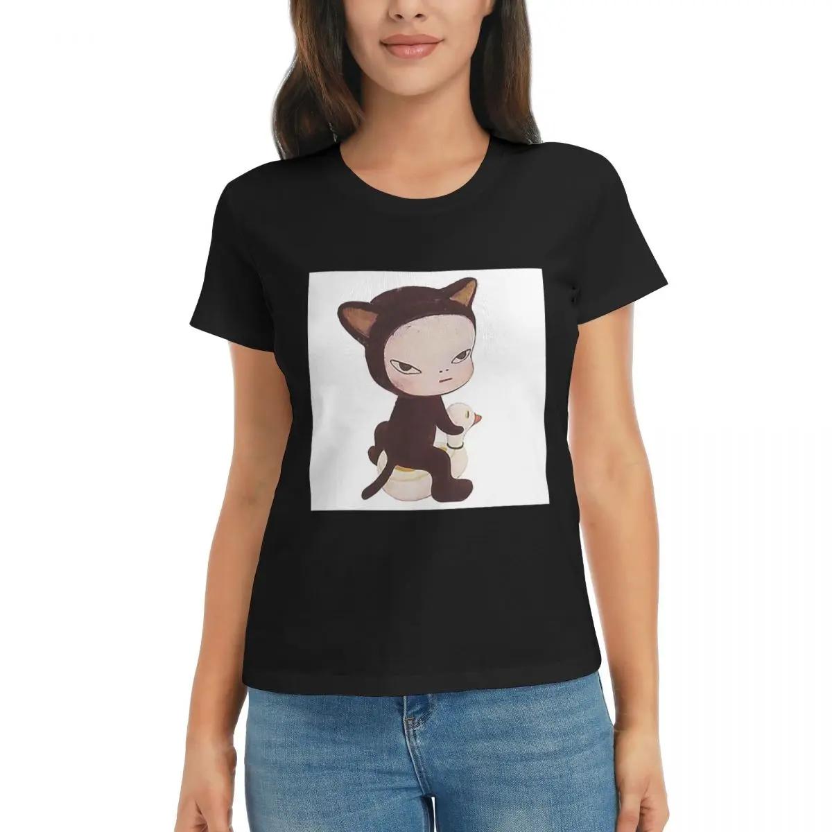 Women TShirt Yoshitomo Nara Summer Short Sleeve Tees Round Neck Cotton T Shirts Clothes Tops Streetwear 4XL
Women TShirt Yoshitomo Nara Summer Short Sleeve Tees Round Neck Cotton T Shirts Clothes Tops Streetwear 4XL