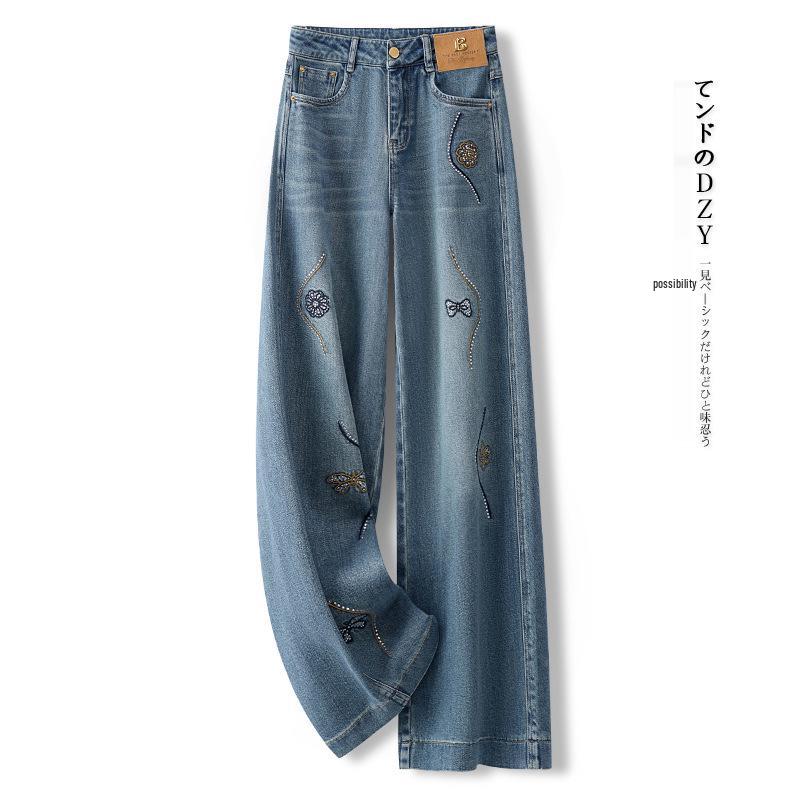 Женские джинсы 2025 года в стиле ретро с широкими штанинами и вышивкой горячей фиксации 27/M for 95-105 lbs
Женские джинсы 2025 года в стиле ретро с широкими штанинами и вышивкой горячей фиксации 27/M for 95-105 lbs