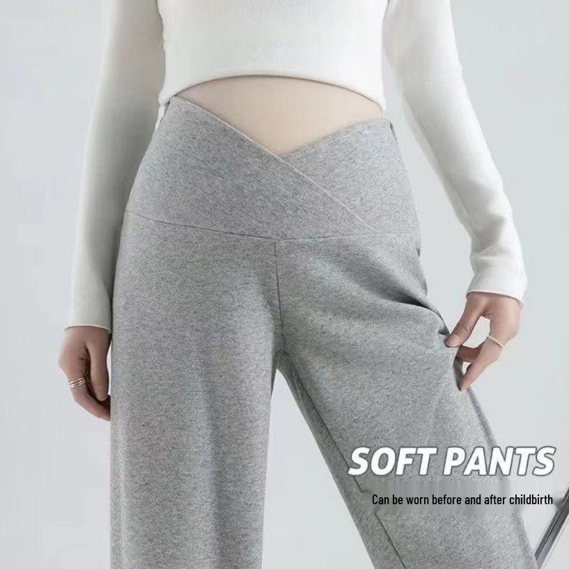 Postpartum Velvet Wide-Leg Maternity Drawstring Pants M (85-105 kg)
Postpartum Velvet Wide-Leg Maternity Drawstring Pants M (85-105 kg)