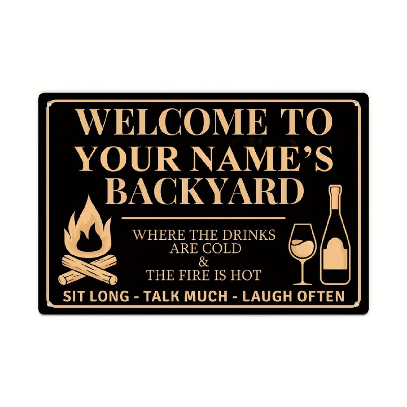 1pc Customizable Vintage Metal Sign Personalized Name Plate for Home Bar Garage Wall Decor белый
1pc Customizable Vintage Metal Sign Personalized Name Plate for Home Bar Garage Wall Decor белый