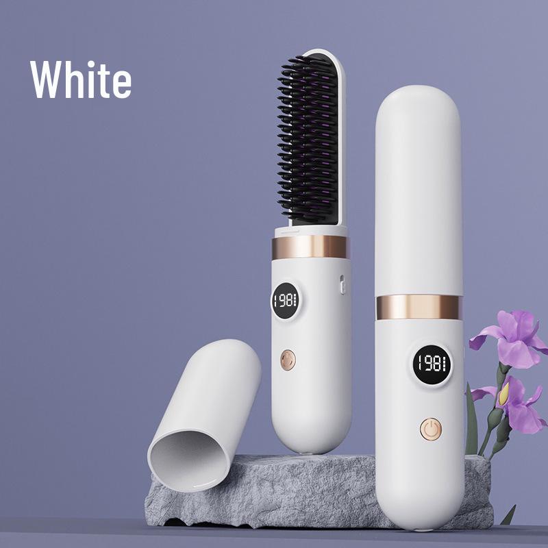 Portable Wireless USB Straightening & Curling Comb with Negative Ions - Hair-Friendly Dual-Use Mini Hair Care Tool
Portable Wireless USB Straightening & Curling Comb with Negative Ions - Hair-Friendly Dual-Use Mini Hair Care Tool
