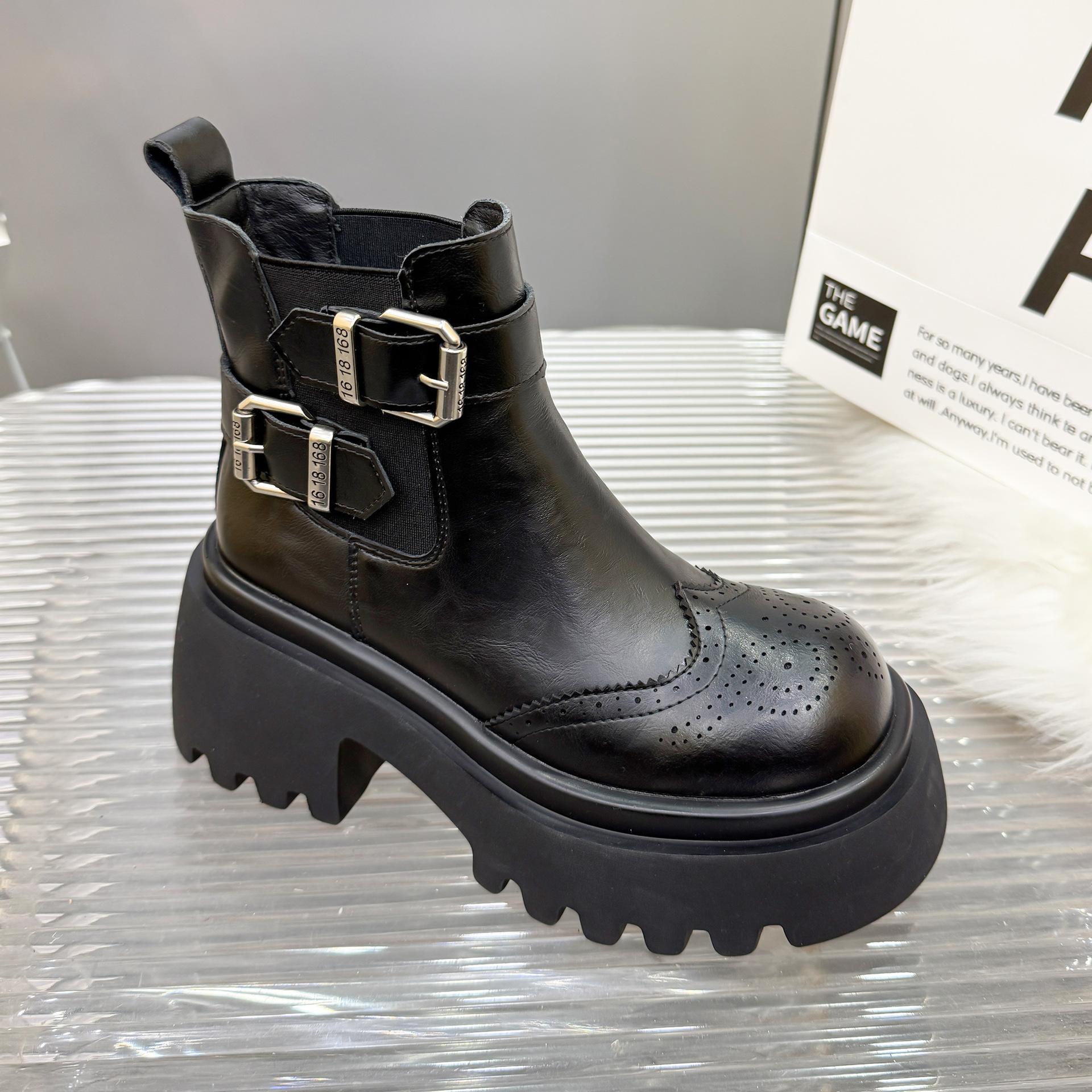 Европейские товары 2025 осень и зима новые ботинки Мартин на толстой подошве с увеличением роста в британском стиле женские маленькие ботинки Брок Челси 37 чёрный
Европейские товары 2025 осень и зима новые ботинки Мартин на толстой подошве с увеличением роста в британском стиле женские маленькие ботинки Брок Челси 37 чёрный