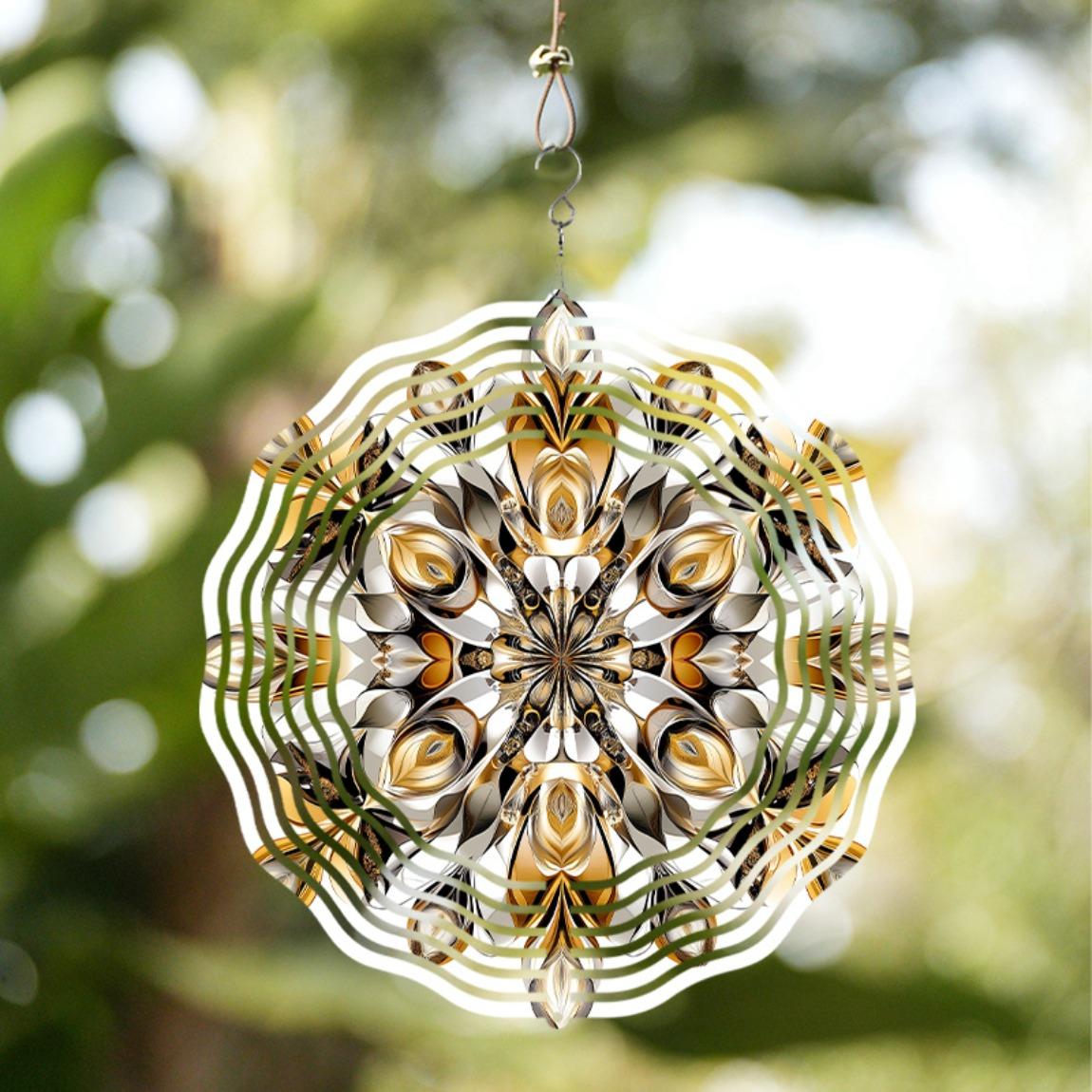 10 Inch Hanging Wind Chime Smart Bell Design 360 Hook Elegant Garden Decor Spring Summer Outdoor Decor Gift for Close Friends 01A
10 Inch Hanging Wind Chime Smart Bell Design 360 Hook Elegant Garden Decor Spring Summer Outdoor Decor Gift for Close Friends 01A