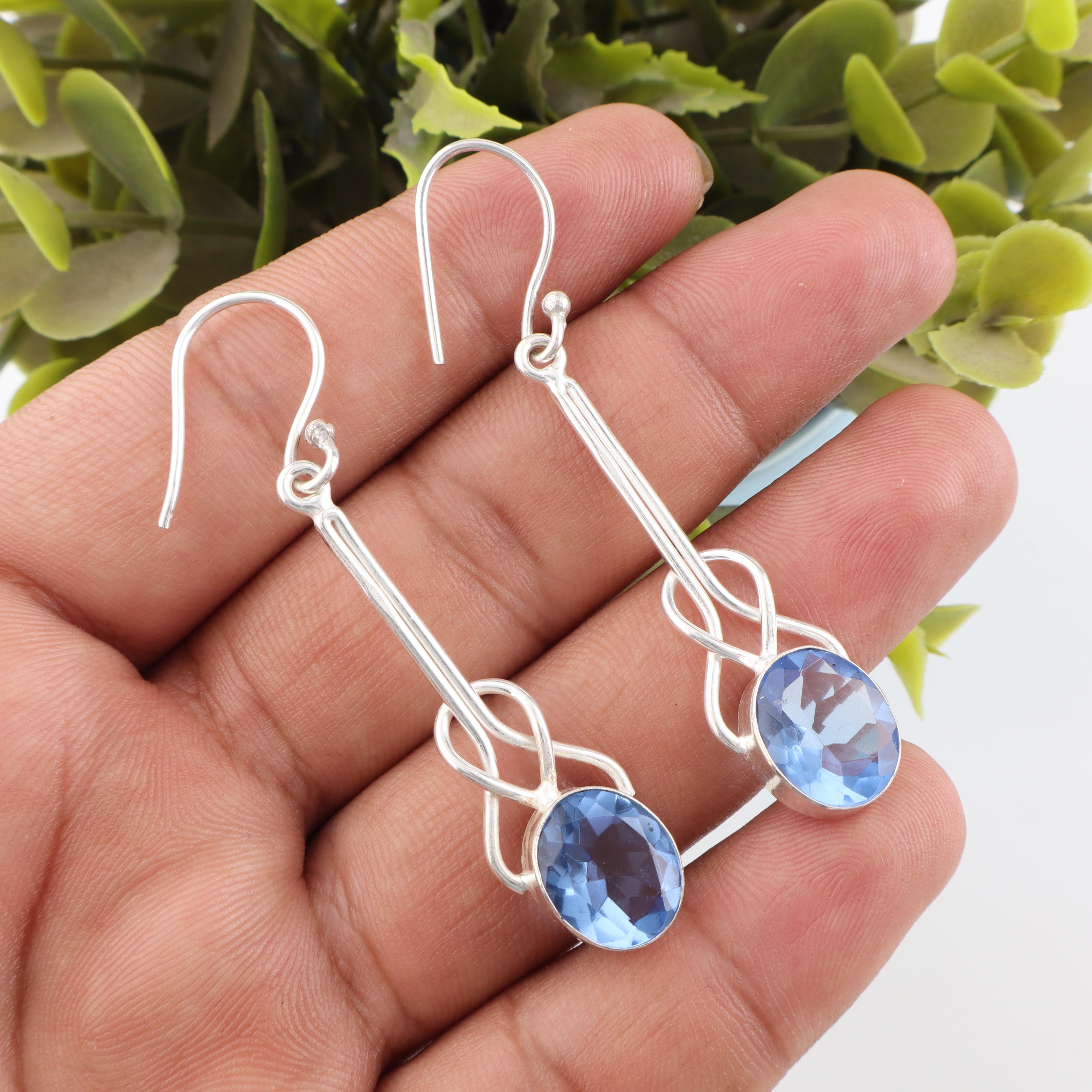 Tanzanite Handmade Gemstone Earrings, 925 Solid Sterling Silver Earrings Antique Jewelry, Earrings For Engagement Gift 1.76 Inches синій
Tanzanite Handmade Gemstone Earrings, 925 Solid Sterling Silver Earrings Antique Jewelry, Earrings For Engagement Gift 1.76 Inches синій