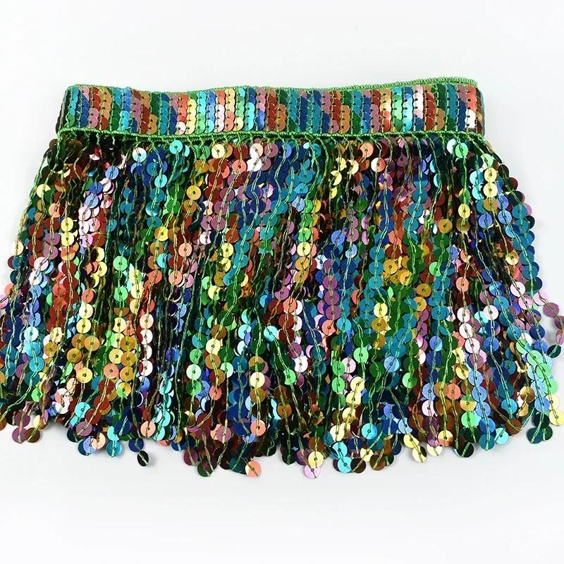 2/5Yards Meetee 16cm Tassel Fringe Lace for Sewing Skirt Garment Curtain Ribbon Rainbow Sequin Trim DIY Craft Decor Accessories 2Yards зелёный
2/5Yards Meetee 16cm Tassel Fringe Lace for Sewing Skirt Garment Curtain Ribbon Rainbow Sequin Trim DIY Craft Decor Accessories 2Yards зелёный