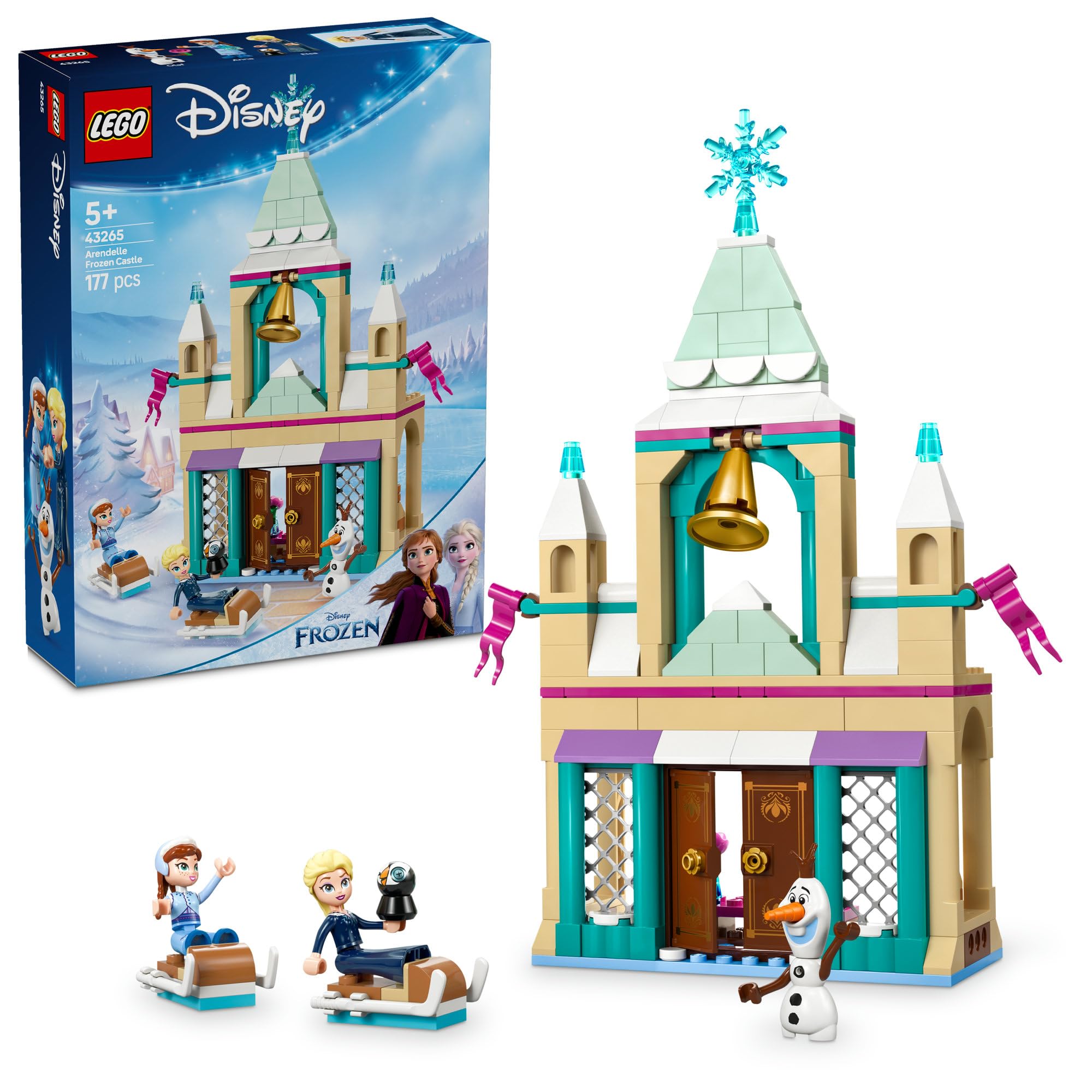 LEGO Disney Princess Frozen Arendelle Castle Toy Block Educational5678Disney Goods Ролевые игры Дом 43265
LEGO Disney Princess Frozen Arendelle Castle Toy Block Educational5678Disney Goods Ролевые игры Дом 43265