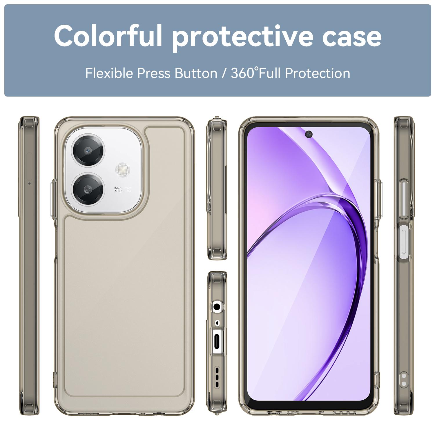 TPU Case for Oppo A3x 4G/A3 4G/A3x 5G (India)/A60 5G/A3 5G Shockproof Phone Back Cover Transparent Blue
TPU Case for Oppo A3x 4G/A3 4G/A3x 5G (India)/A60 5G/A3 5G Shockproof Phone Back Cover Transparent Blue