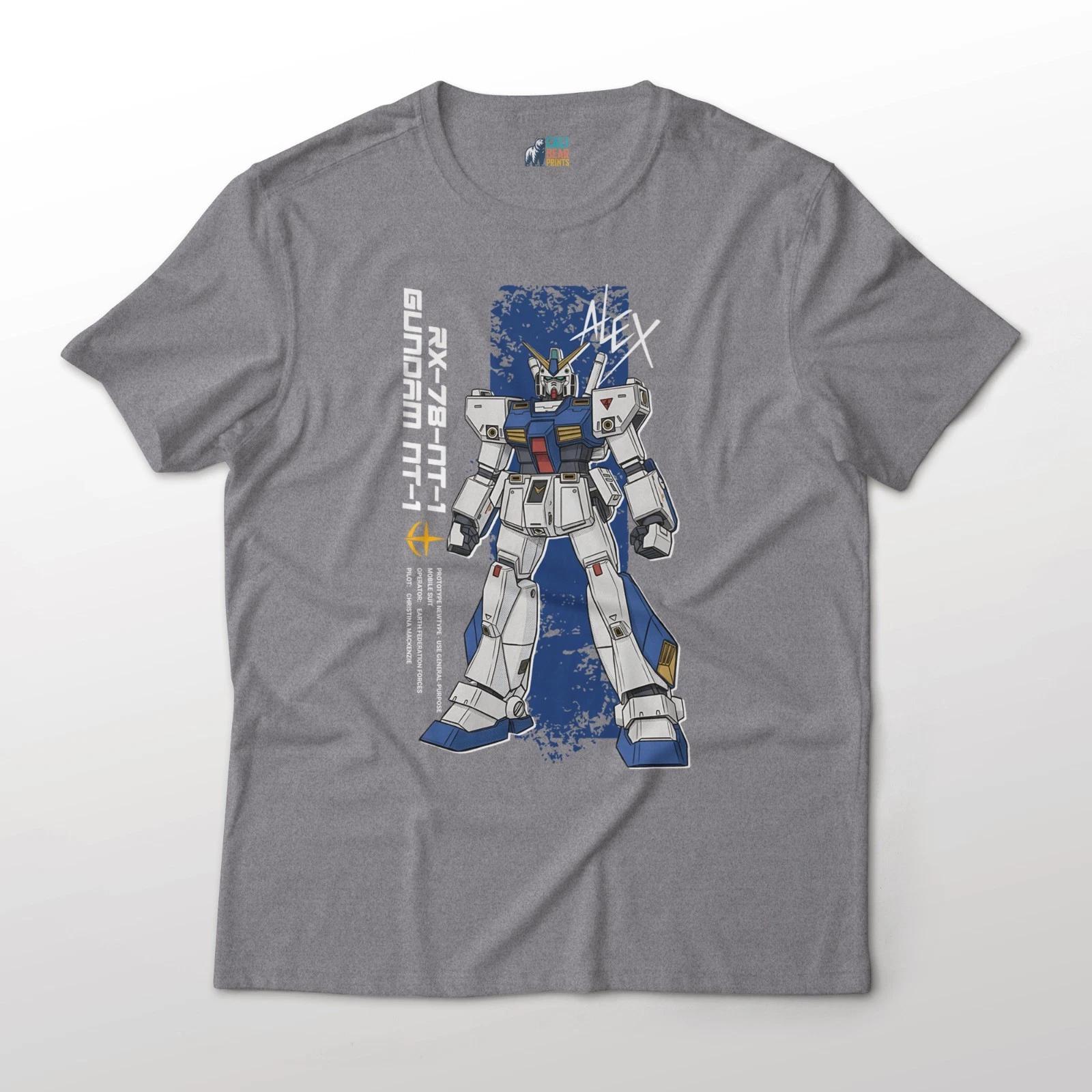 RX-78NT-1 Гандам Мобильный доспех Гандам Новый тип Gundam UC Графический рисунок Хлопковая футболка S
RX-78NT-1 Гандам Мобильный доспех Гандам Новый тип Gundam UC Графический рисунок Хлопковая футболка S