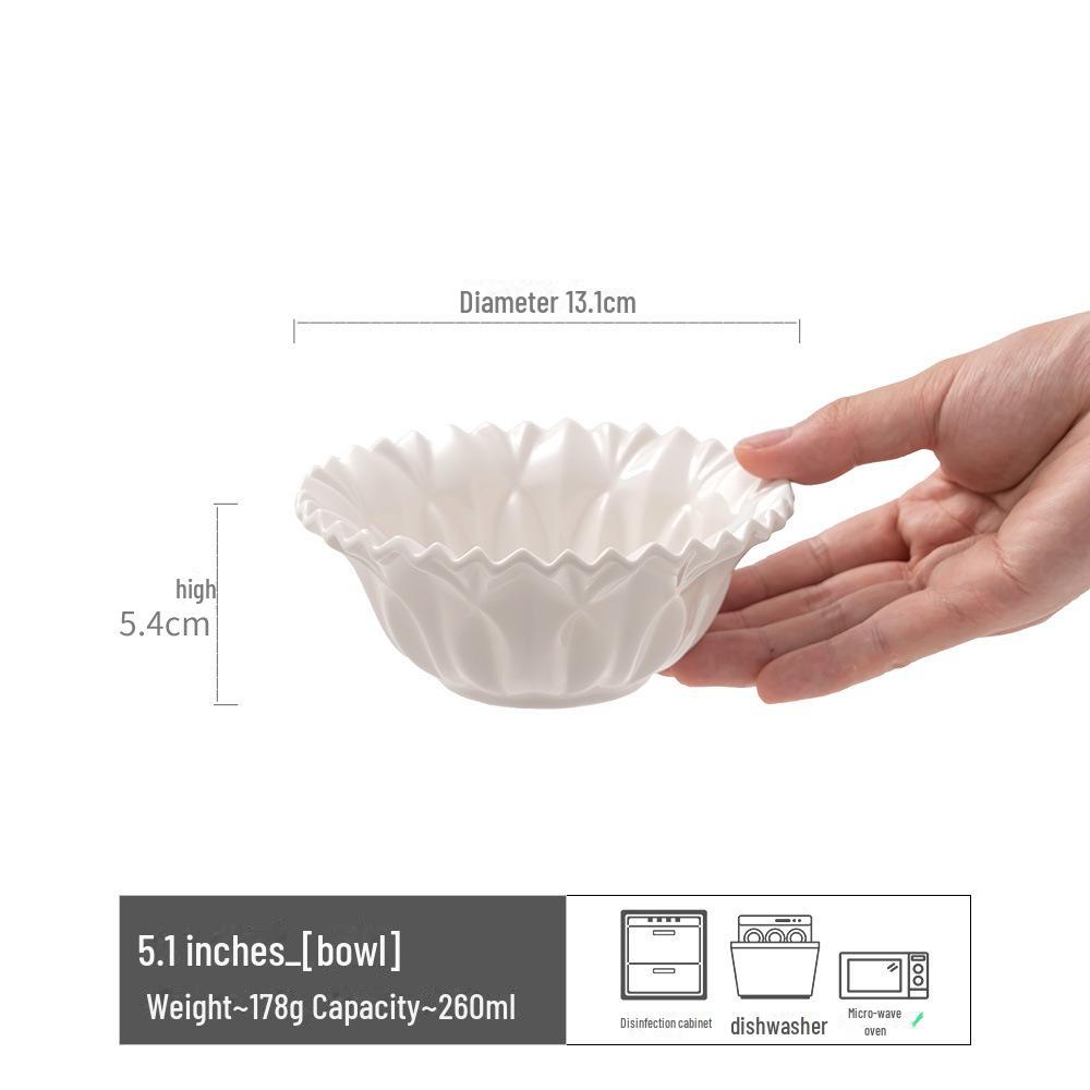 Керамическая миска с гофрированным узором для риса, десерта, завтрака или овсянки
Керамическая миска с гофрированным узором для риса, десерта, завтрака или овсянки