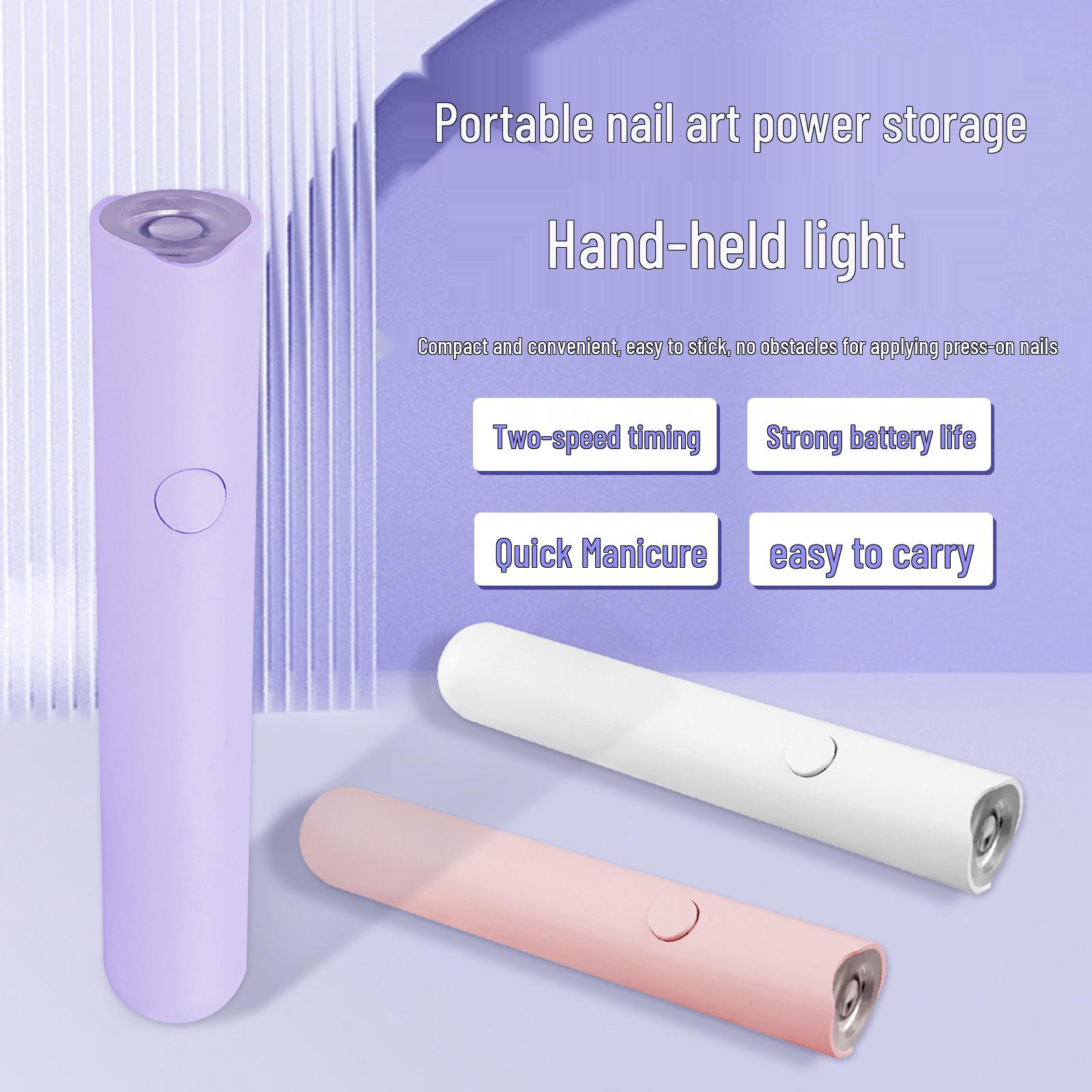 Portable Mini LED Nail Lamp - Fast-Drying, Rechargeable, Handheld Light Therapy Machine фіолетовий
Portable Mini LED Nail Lamp - Fast-Drying, Rechargeable, Handheld Light Therapy Machine фіолетовий