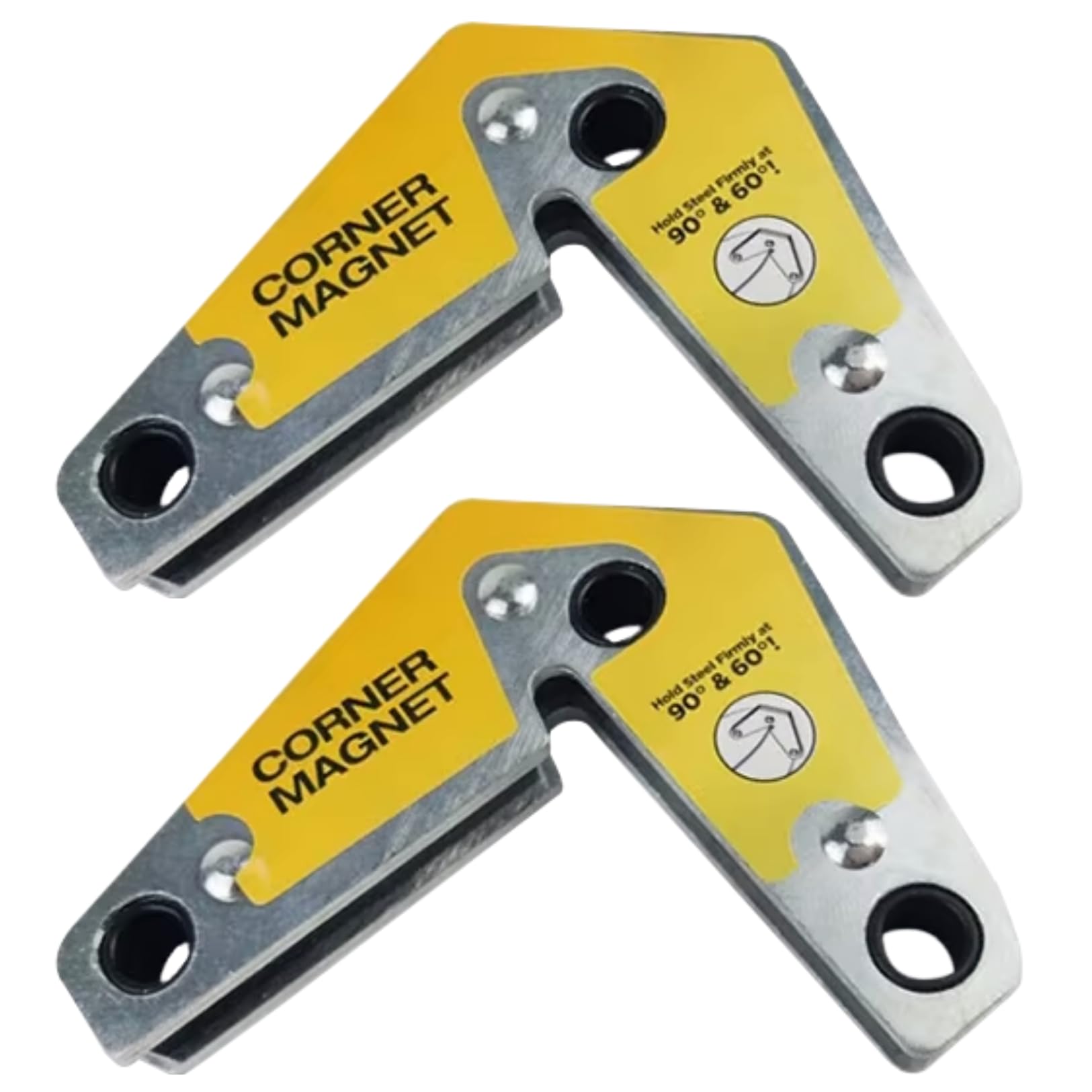 PLEAVIT Welding Magnetic Holder, Corner Clamp, Right Angle Magnetic Welding Locator, Magnetic Holder, Welding Fixture, Set of 2
PLEAVIT Welding Magnetic Holder, Corner Clamp, Right Angle Magnetic Welding Locator, Magnetic Holder, Welding Fixture, Set of 2