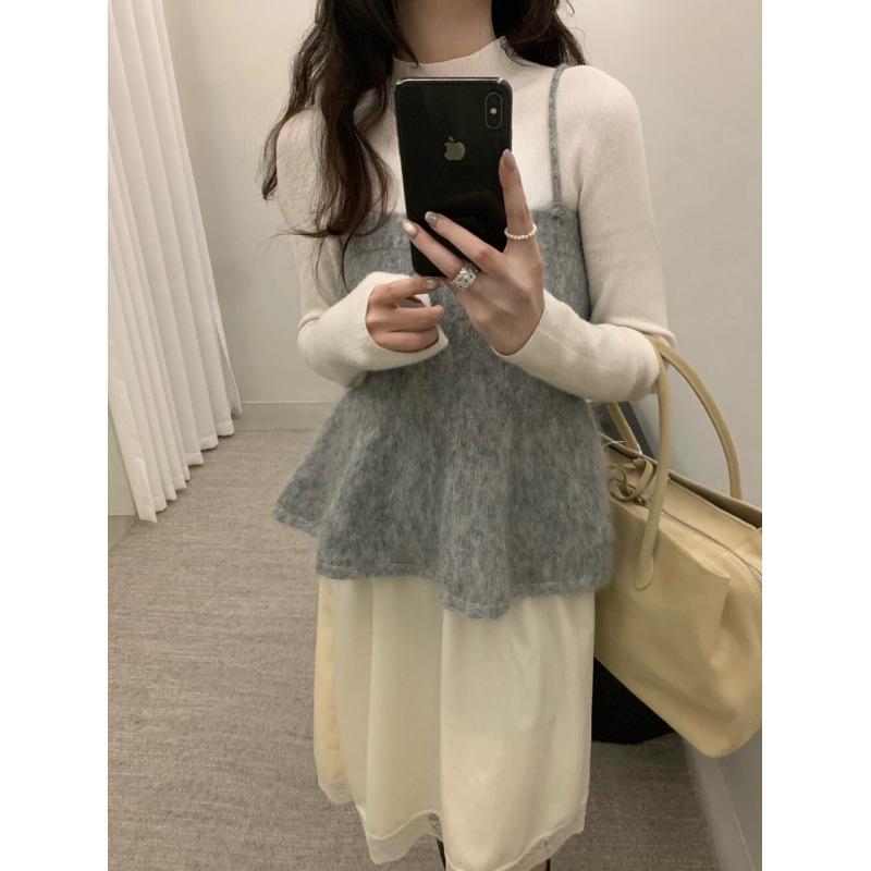 Korean Style Elegant Slimming Camisole - Age-Reducing Fresh Design for Casual Spring Wear One Size светло-серый
Korean Style Elegant Slimming Camisole - Age-Reducing Fresh Design for Casual Spring Wear One Size светло-серый