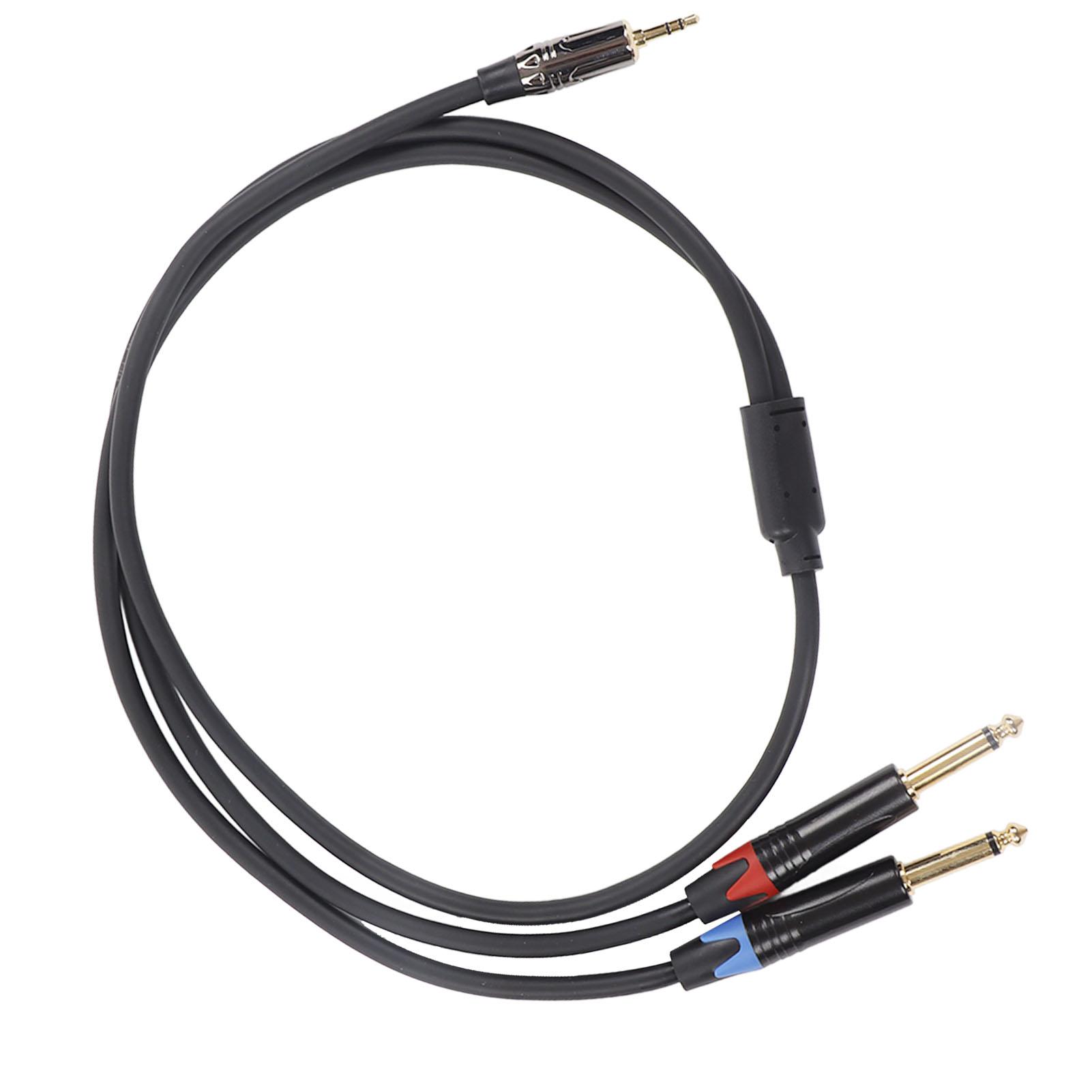 3.5mm 1Celsius8 Inch Male to Dual 6.35mm 1Celsius4 Inch TS Male Cable Stereo 1Celsius4 to 1Celsius8 Cable for Amplifier Mixer
3.5mm 1Celsius8 Inch Male to Dual 6.35mm 1Celsius4 Inch TS Male Cable Stereo 1Celsius4 to 1Celsius8 Cable for Amplifier Mixer