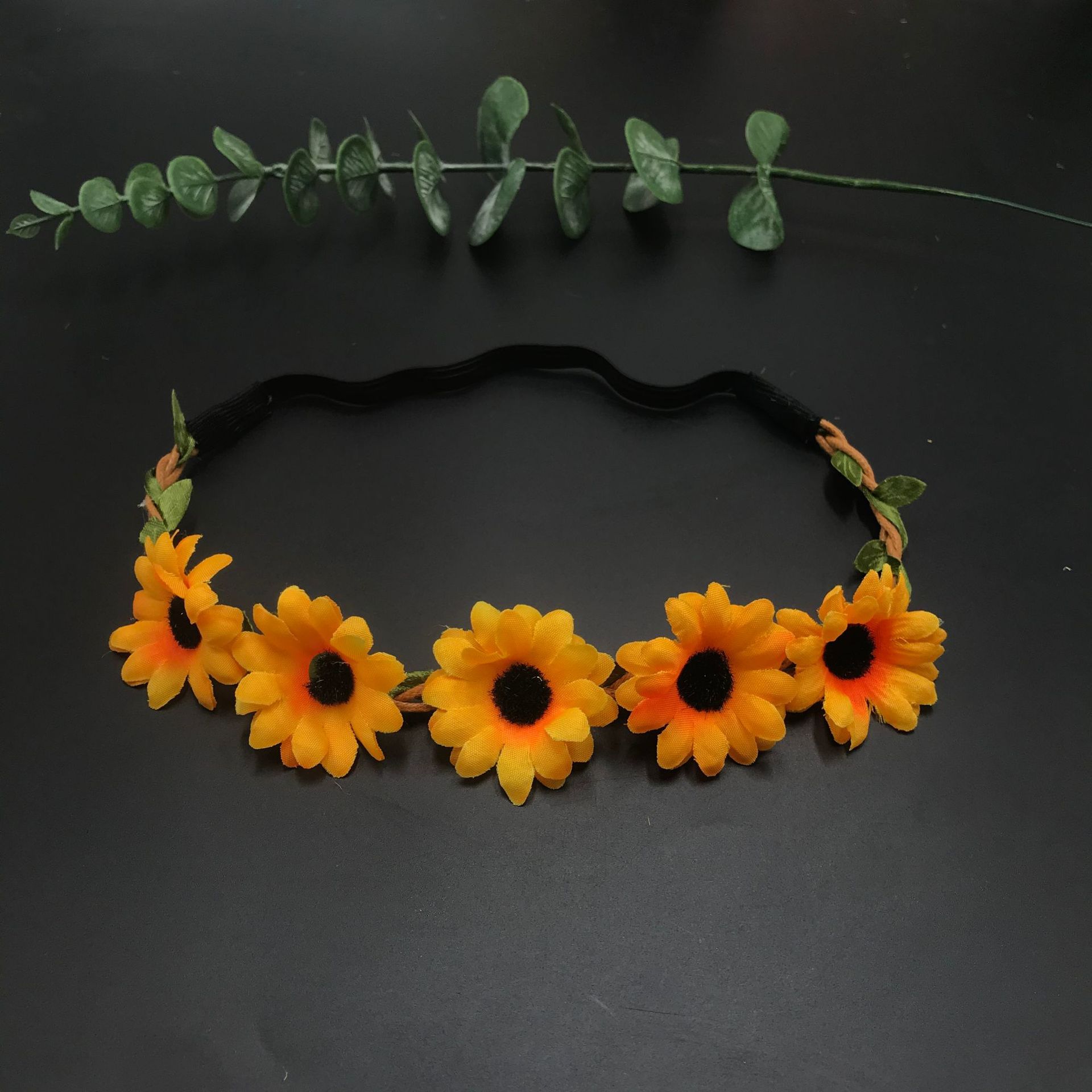 5 Цветочный венок из ромашек, повязка на голову в виде цветка солнца, повязка на голову в виде соломенной шляпы для отдыха на пляже в стиле Ванпин темно-желтого
5 Цветочный венок из ромашек, повязка на голову в виде цветка солнца, повязка на голову в виде соломенной шляпы для отдыха на пляже в стиле Ванпин темно-желтого