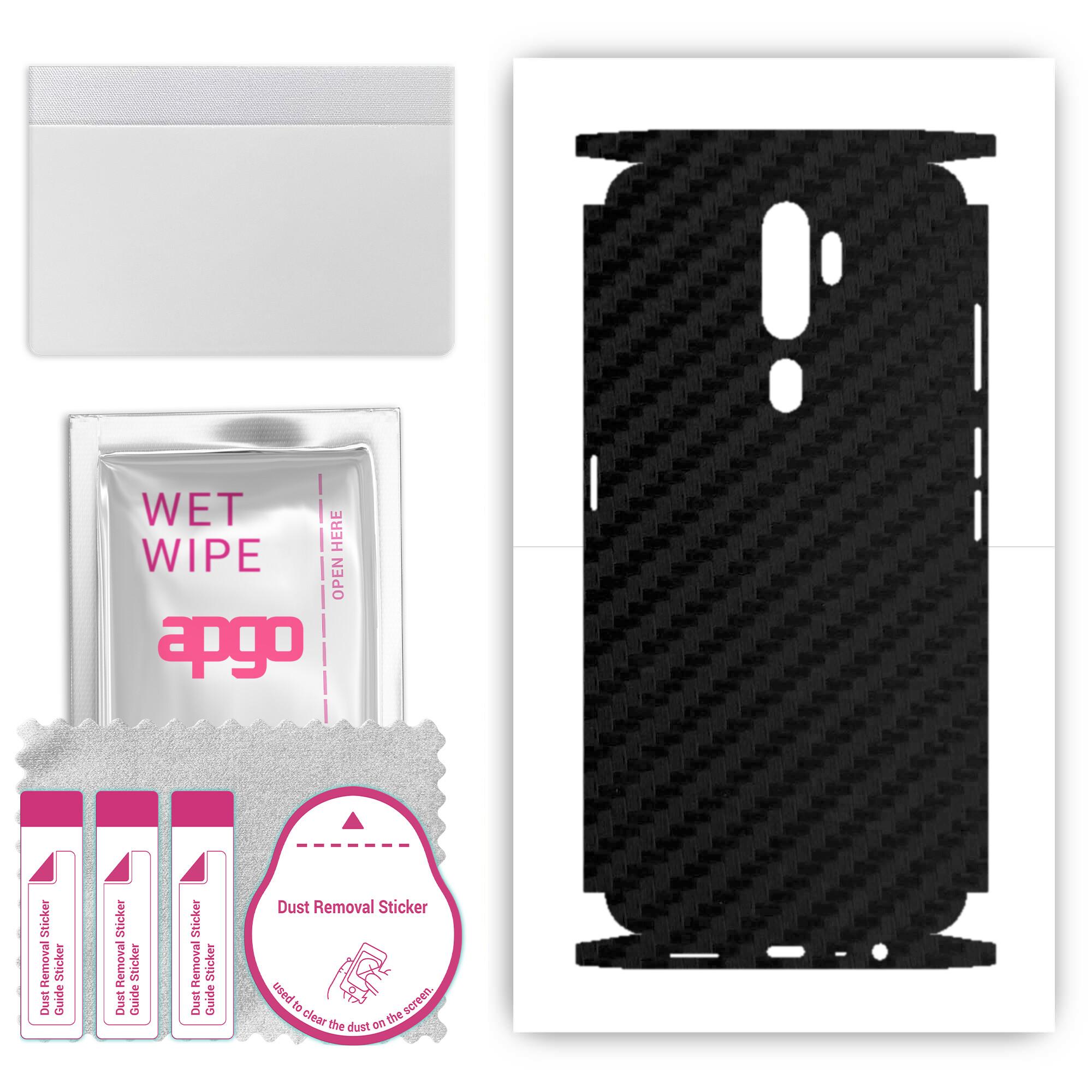 Apgo Protective Skin Sticker для тильної сторони, сумісної з Oppo A5 (2020), Плівка для повного обгортання, фольга, вініл – візерунок чорного вуглецю
Apgo Protective Skin Sticker для тильної сторони, сумісної з Oppo A5 (2020), Плівка для повного обгортання, фольга, вініл – візерунок чорного вуглецю