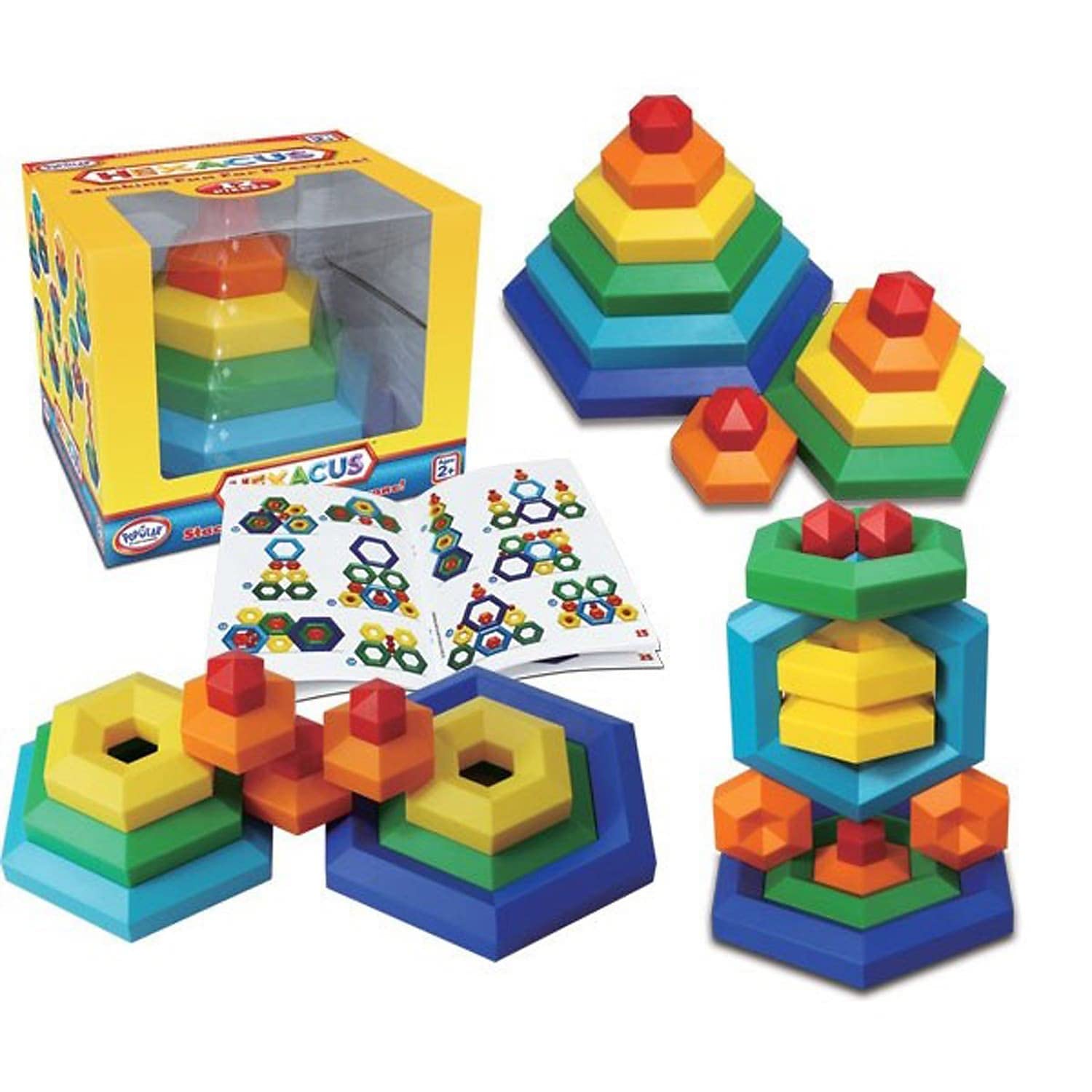 Bornelund Popular Playthings Hexacus 12 Pieces for ages 2 and up PPT19000 (POPULAR PLAYTHINGS)
Bornelund Popular Playthings Hexacus 12 Pieces for ages 2 and up PPT19000 (POPULAR PLAYTHINGS)