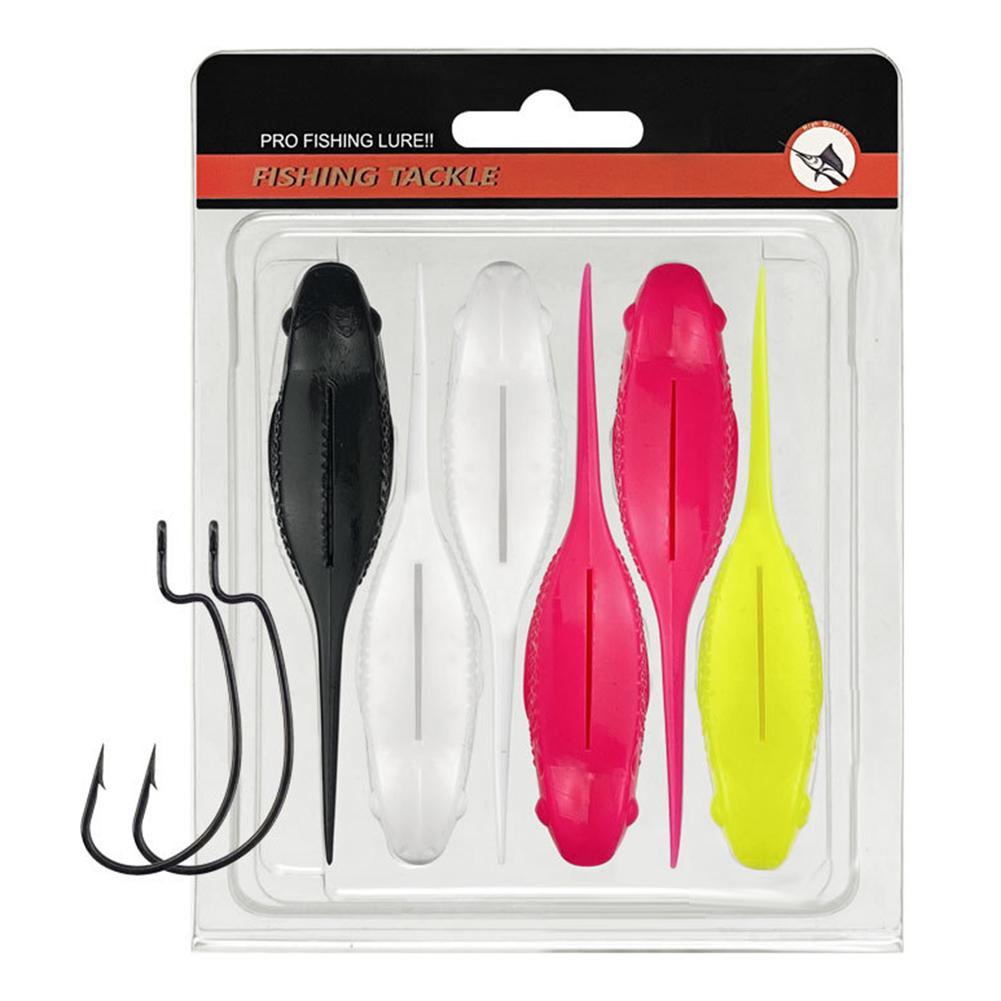 Fishing Soft Baits 6pcs 10cm Tadpole Style Long Tail Swimbait Weight 100g Mixed colors
Fishing Soft Baits 6pcs 10cm Tadpole Style Long Tail Swimbait Weight 100g Mixed colors