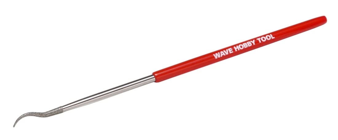 Wave Hobby Tool Series HG Special Shape Diamond File Round Plastic Model Tool / Bent/Small HT-684
Wave Hobby Tool Series HG Special Shape Diamond File Round Plastic Model Tool / Bent/Small HT-684