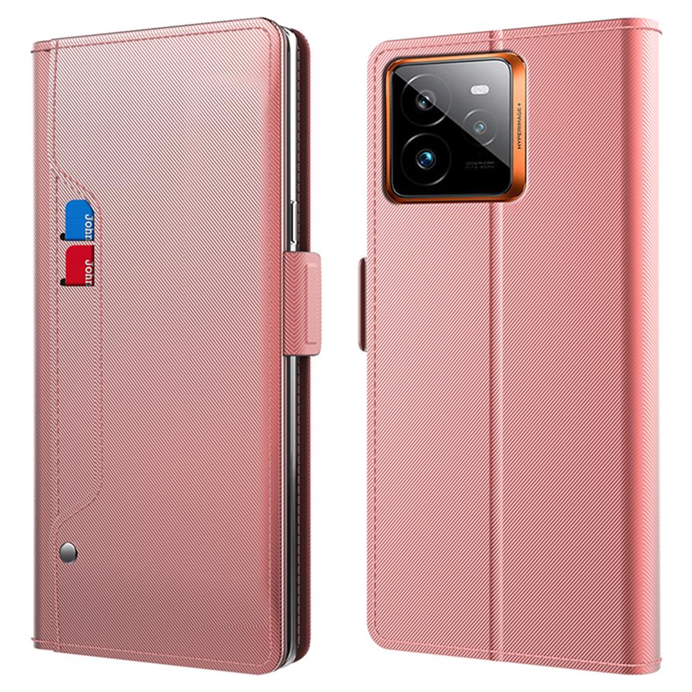 Для Realme GT 7 Pro 5G Чехол-подставка из ПУ кожи Чехол для телефона Держатель для карт Зеркало Rose Gold
Для Realme GT 7 Pro 5G Чехол-подставка из ПУ кожи Чехол для телефона Держатель для карт Зеркало Rose Gold