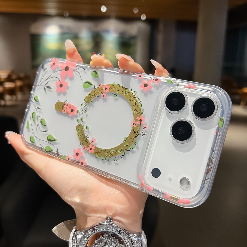 Flowers For Magsafe Phone Case For iPhone 17 16 15 14 13 Pro Max 16E Magnetic Wireless Charge Shockproof Hard Back Cover iPhone Air
Flowers For Magsafe Phone Case For iPhone 17 16 15 14 13 Pro Max 16E Magnetic Wireless Charge Shockproof Hard Back Cover iPhone Air