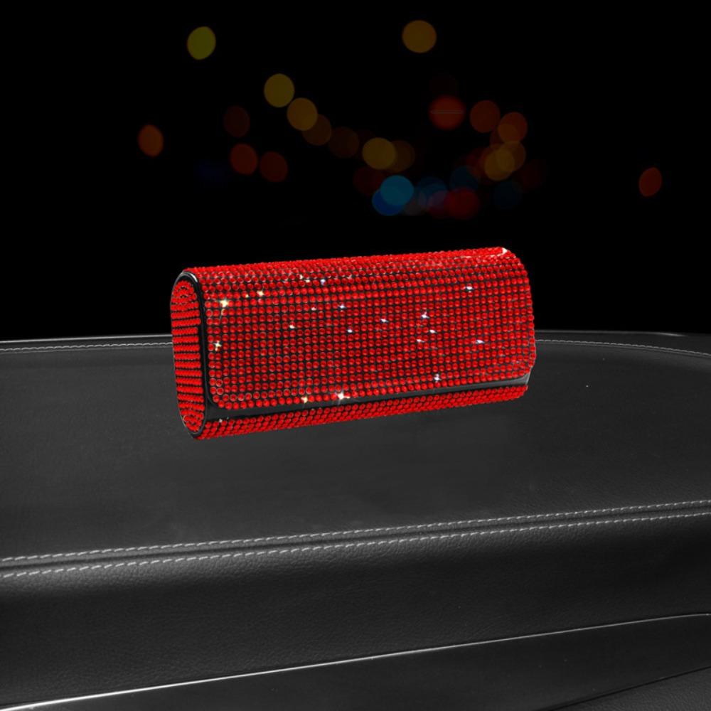 Portable Hotfix Rhinestone Glasses Anti-pressure Hard Shell BlingBling Glasses Storage Bag Shiny Korean Style червоний
Portable Hotfix Rhinestone Glasses Anti-pressure Hard Shell BlingBling Glasses Storage Bag Shiny Korean Style червоний