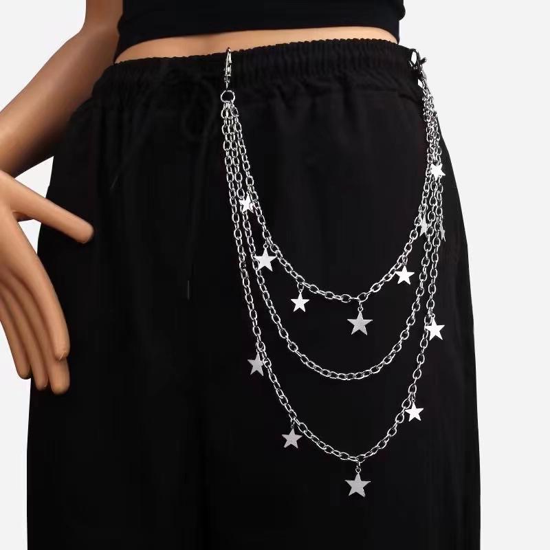 Layered Stars Waist Chain - European & American Multi-layer Jewelry for Jeans Below 60cm
Layered Stars Waist Chain - European & American Multi-layer Jewelry for Jeans Below 60cm