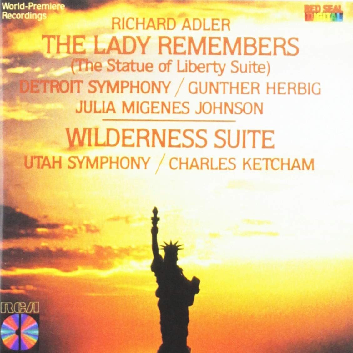 CD KETCHAM / UTAH SYM ORCH / HERBIG - Lady Remembers RCD15805 Non Japan Classical Used
CD KETCHAM / UTAH SYM ORCH / HERBIG - Lady Remembers RCD15805 Non Japan Classical Used