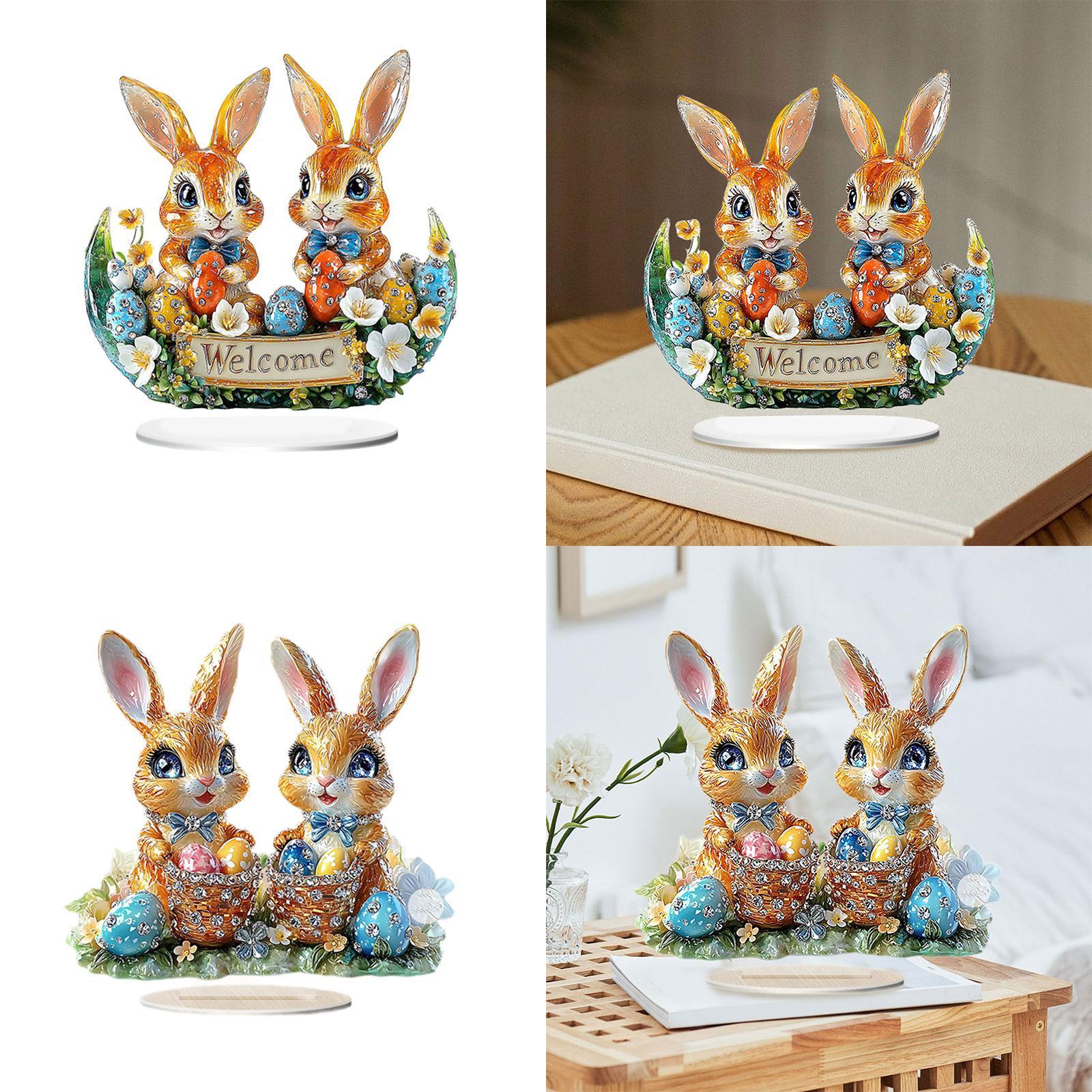 Easter Acrylic Ornament Desktop Figure Home Accent Colorful for Celebrations Style B
Easter Acrylic Ornament Desktop Figure Home Accent Colorful for Celebrations Style B