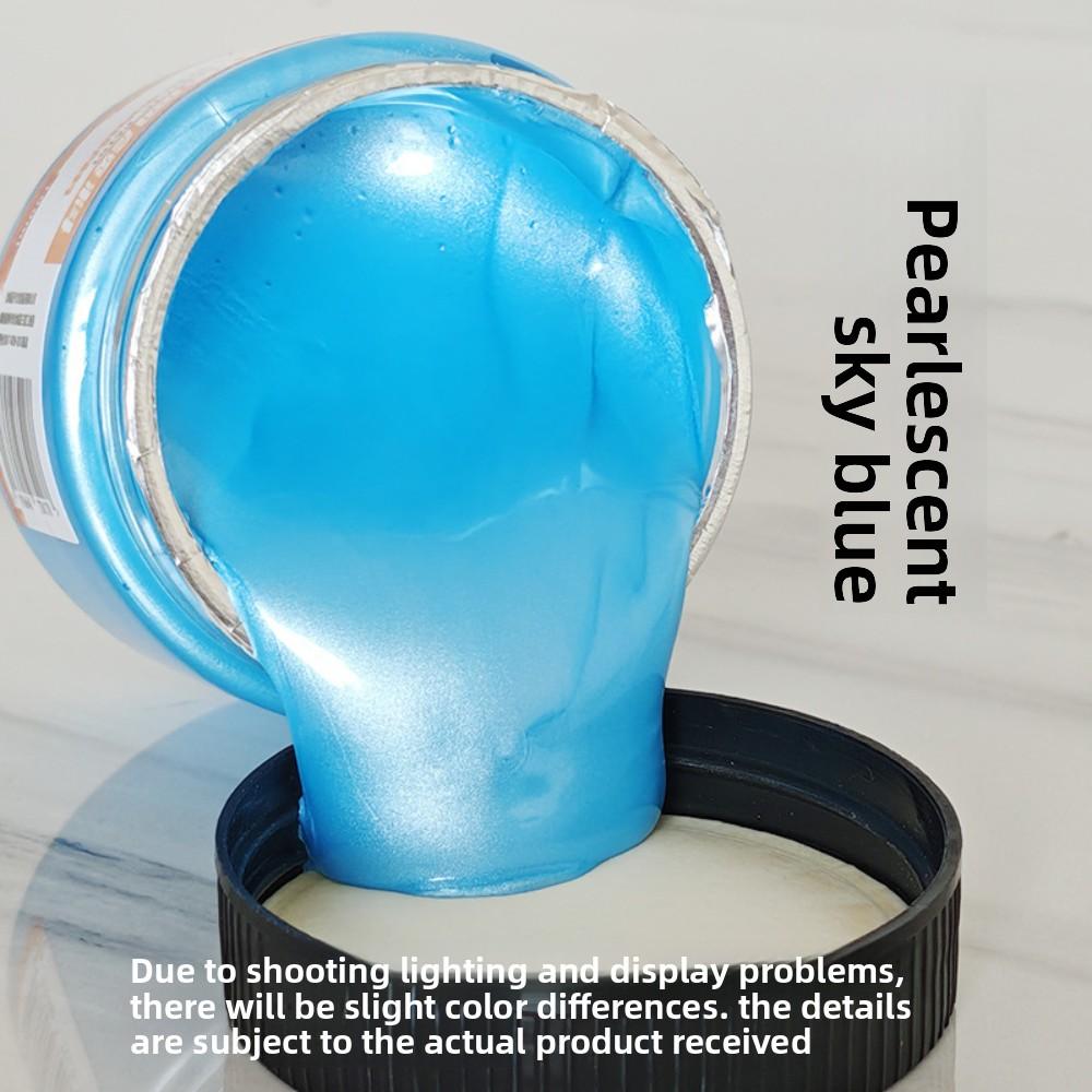 100 мл Золотая краска Металлическая акриловая краска Водостойкая Не выцветающая Для раскрашивания статуэток синий
100 мл Золотая краска Металлическая акриловая краска Водостойкая Не выцветающая Для раскрашивания статуэток синий