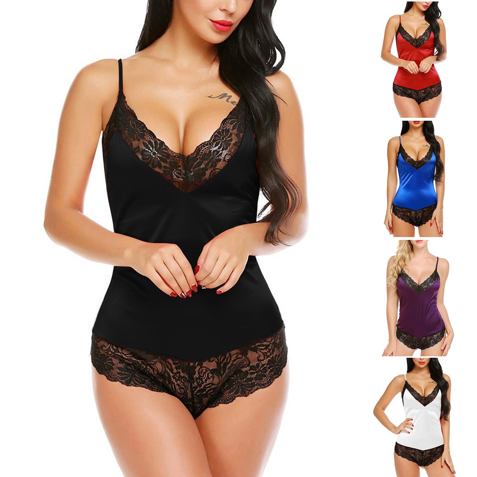 Женщины сатиновое белье боди v-образным вырезом кружева Babydoll короткий комбинезон пижамы
Женщины сатиновое белье боди v-образным вырезом кружева Babydoll короткий комбинезон пижамы
