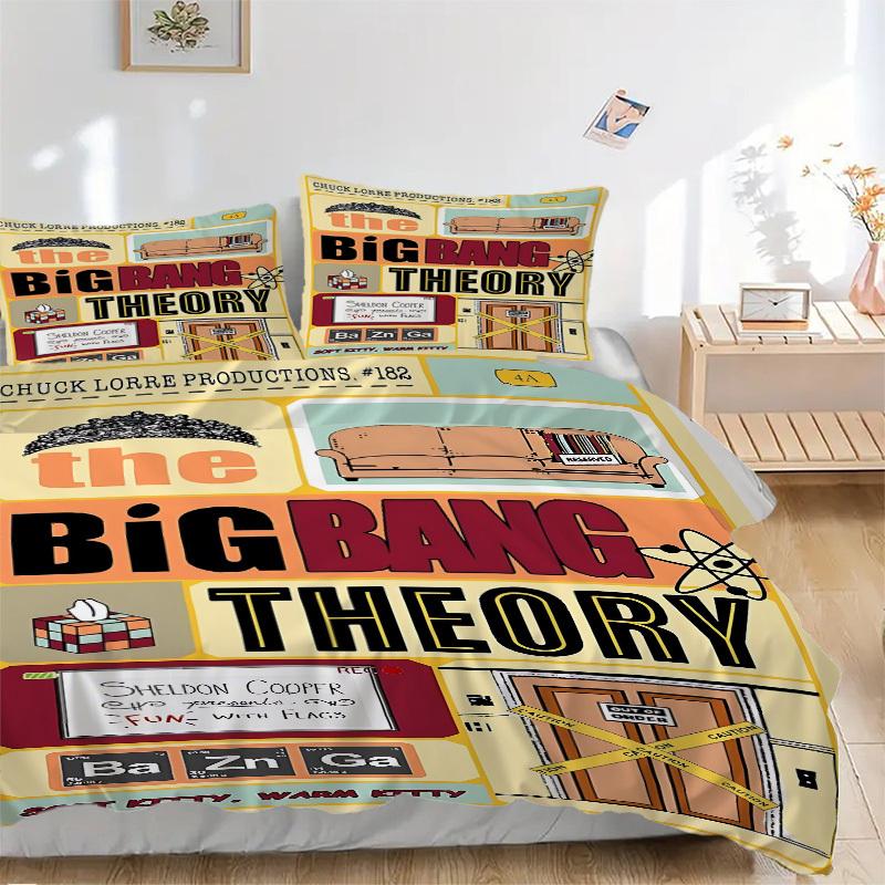 3pcs Big Bang Theory Duvet Cover Set, 1 Duvet Cover + 2 Pillowcases (No Insert), High-Definition Print, Home & Dorm Set yy251208032 135x200cm
3pcs Big Bang Theory Duvet Cover Set, 1 Duvet Cover + 2 Pillowcases (No Insert), High-Definition Print, Home & Dorm Set yy251208032 135x200cm