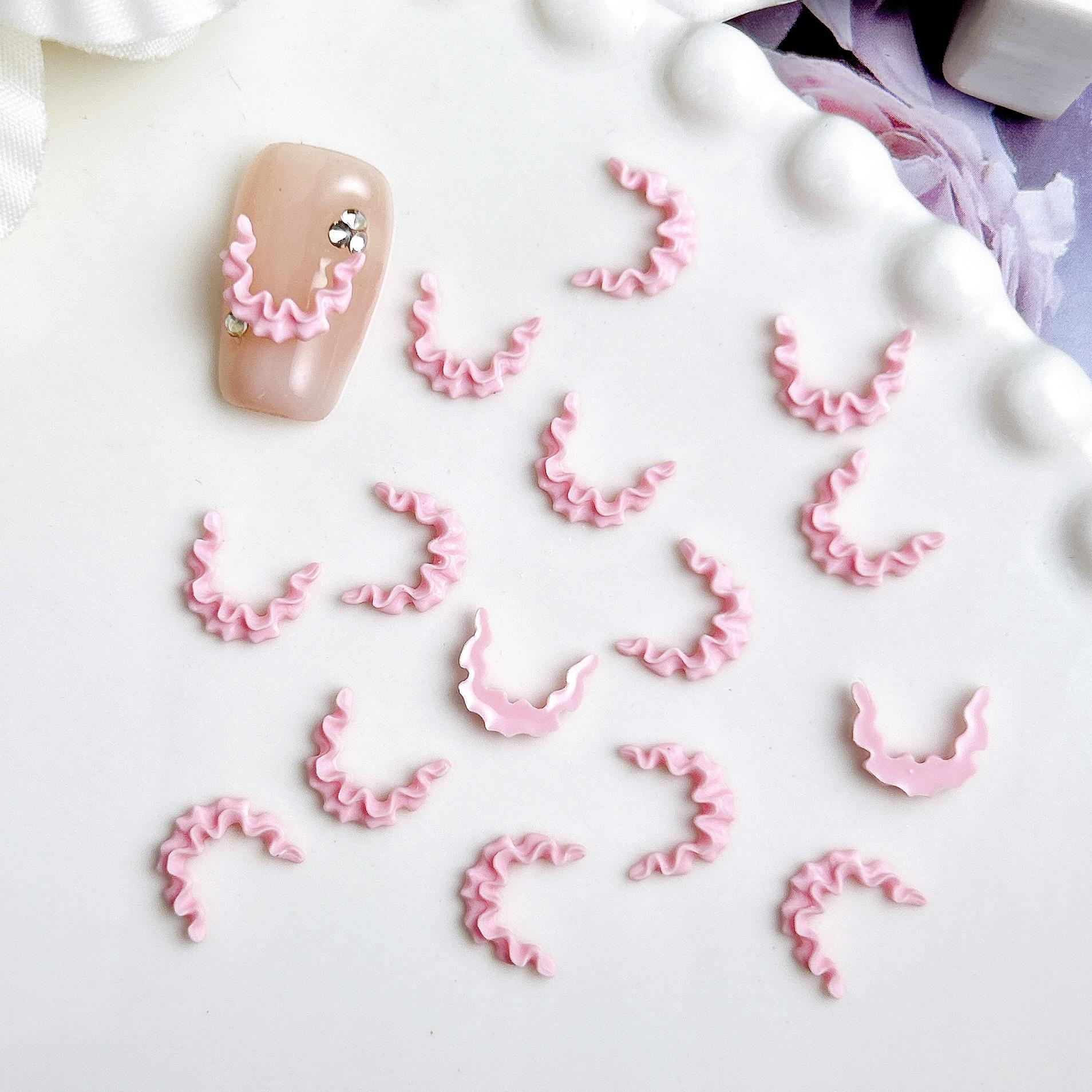 New Versatile Soft Carved Skirt Edge Nail Art Accessories Internet Celebrity New French Lace Edge Resin Nail Art Decorations рожевий червоний колір
New Versatile Soft Carved Skirt Edge Nail Art Accessories Internet Celebrity New French Lace Edge Resin Nail Art Decorations рожевий червоний колір