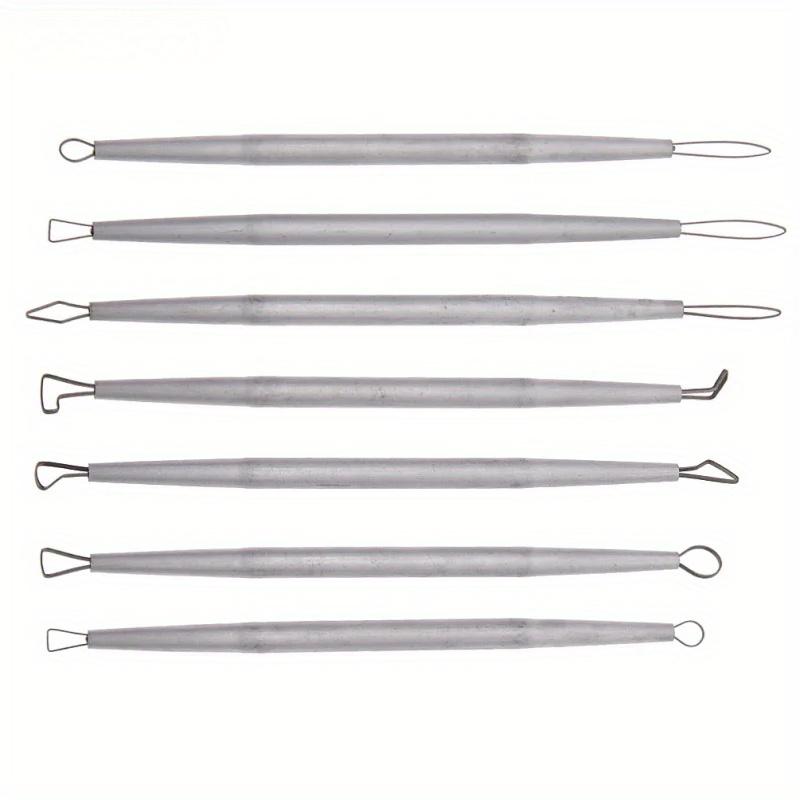 7pcs Stainless Steel Aluminum Polymer Clay Tools Pottery Ceramic Sculpting Tools Carving Wire End Ribbon Tools 7Pcs
7pcs Stainless Steel Aluminum Polymer Clay Tools Pottery Ceramic Sculpting Tools Carving Wire End Ribbon Tools 7Pcs