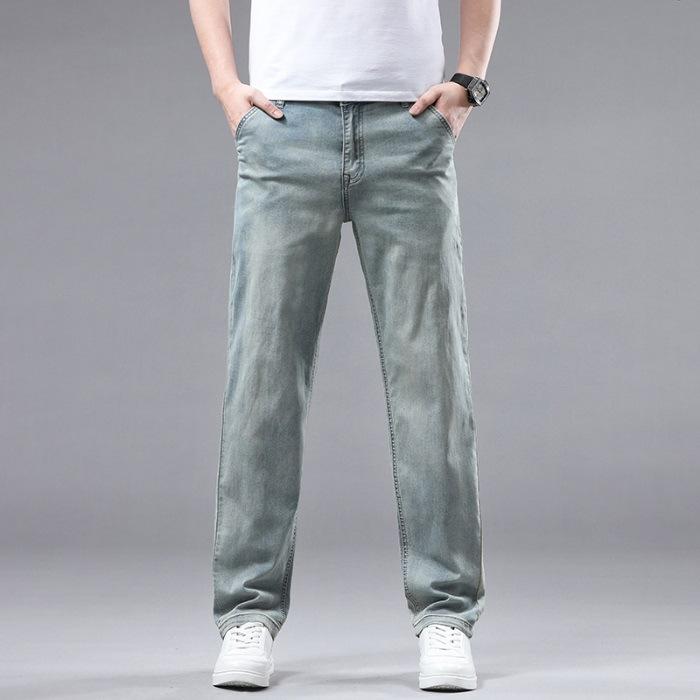 Spring New Men s Middle-aged Loose Straight Business Pants Nostalgic Casual Pants Jeans 29
Spring New Men s Middle-aged Loose Straight Business Pants Nostalgic Casual Pants Jeans 29