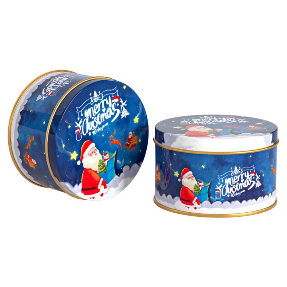 Round Christmas Box Multii Style Candy Tin Can New Metal Jars With Lid Gift Type D
Round Christmas Box Multii Style Candy Tin Can New Metal Jars With Lid Gift Type D