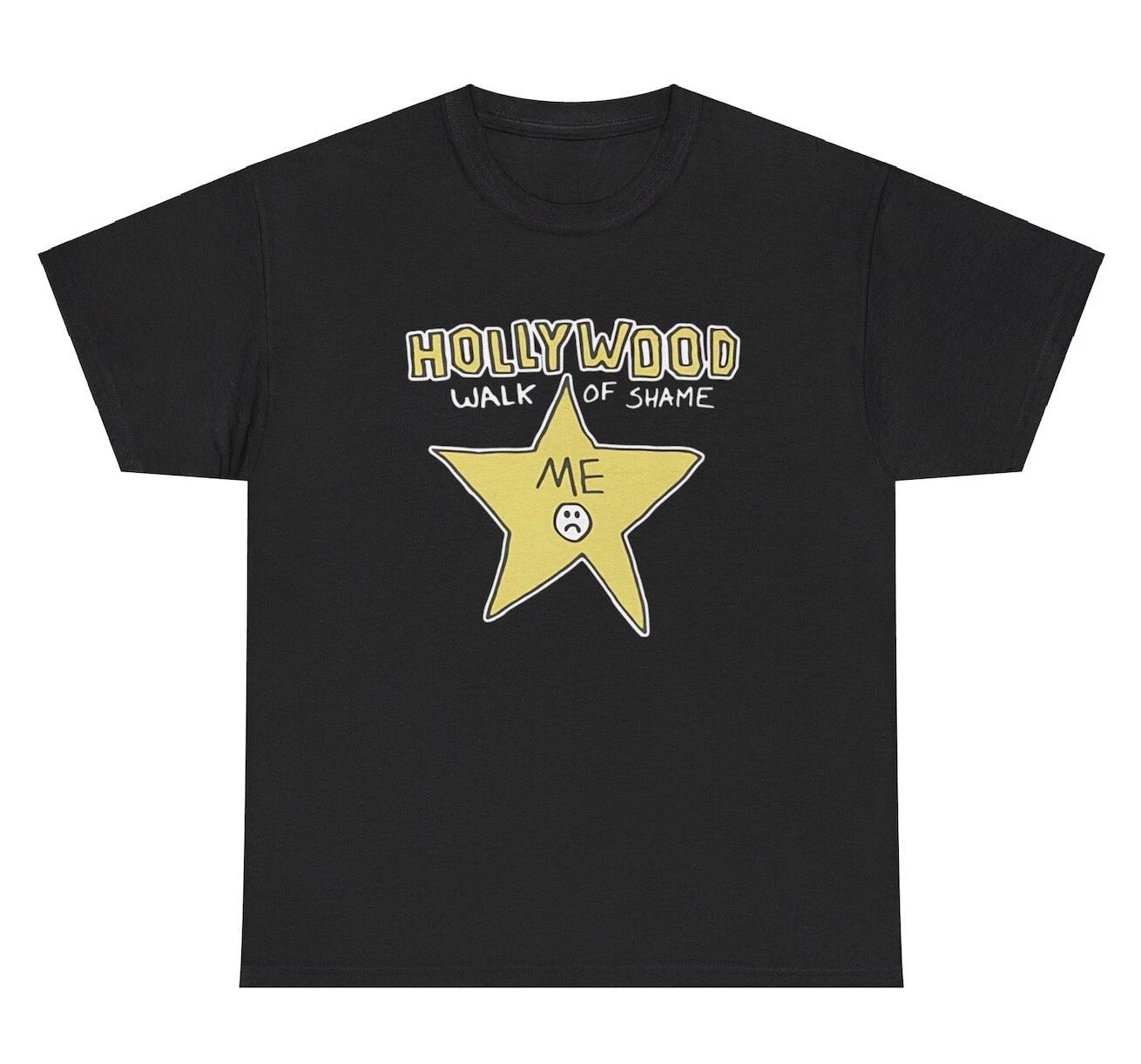 Hollywood Walk Of Shame T Shirt Funny Ironic Parody Silly Cursed Gen Z Tee 4XL
Hollywood Walk Of Shame T Shirt Funny Ironic Parody Silly Cursed Gen Z Tee 4XL