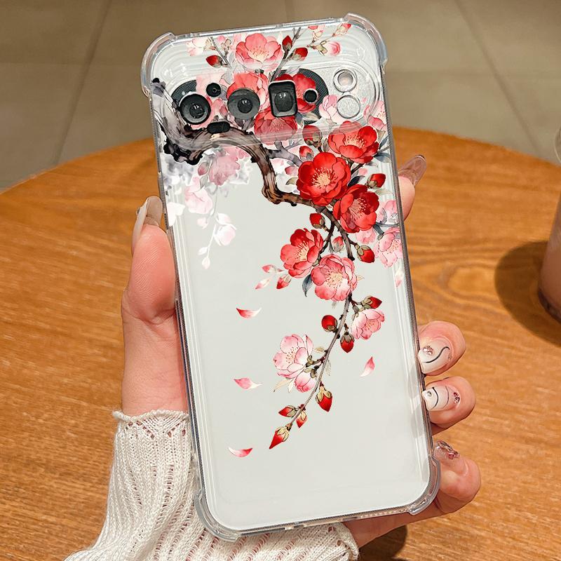 Pink Peach Blossom Pattern Case For Google Pixel 9 Pro XL 9A Shockproof TPU Silicone Clear Soft Cover Google Pixel 9A прозорий
Pink Peach Blossom Pattern Case For Google Pixel 9 Pro XL 9A Shockproof TPU Silicone Clear Soft Cover Google Pixel 9A прозорий