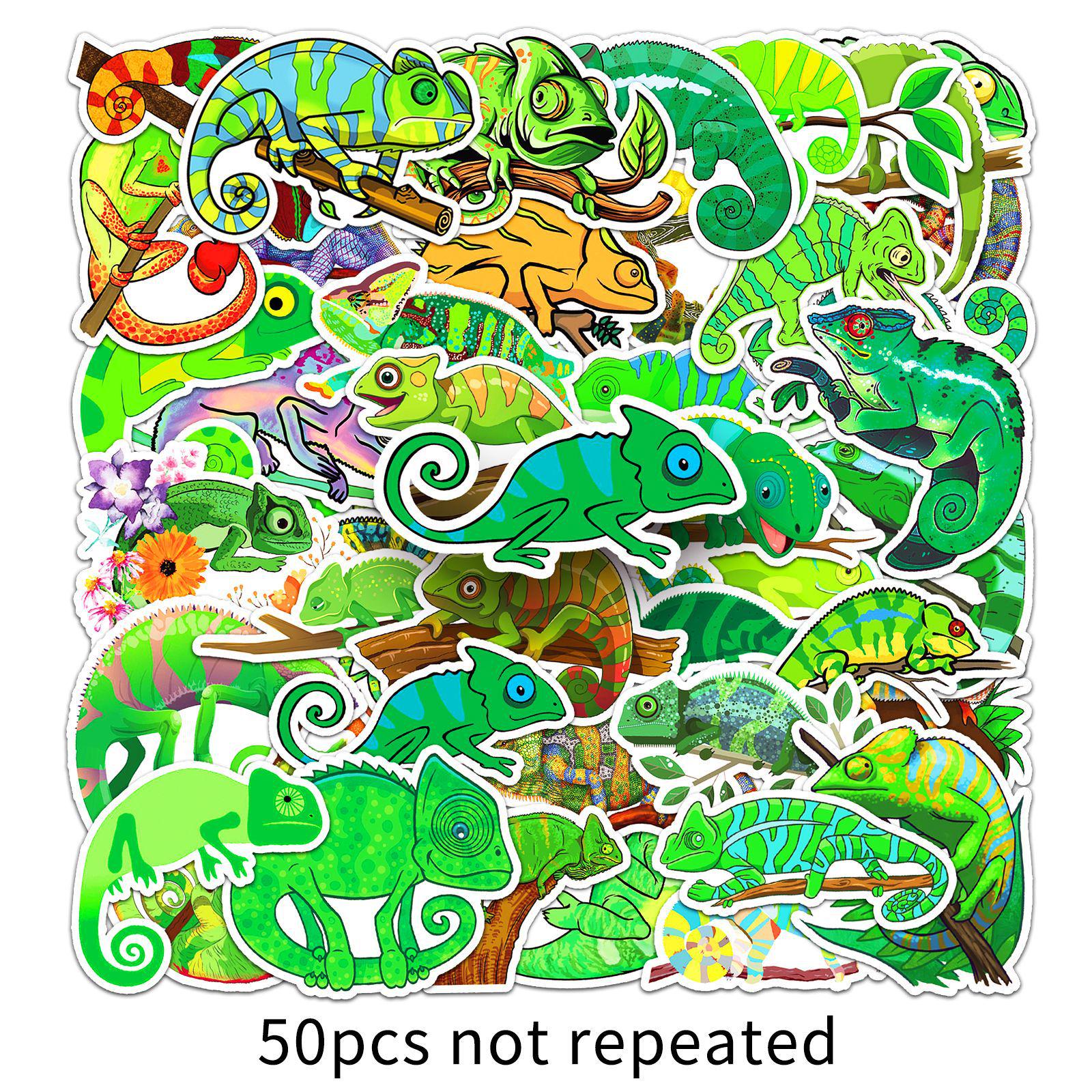50pcs Waterproof Color-Changing Dragon Stickers: Creative Cartoon Animal Décor for DIY Journals & Notebooks
50pcs Waterproof Color-Changing Dragon Stickers: Creative Cartoon Animal Décor for DIY Journals & Notebooks